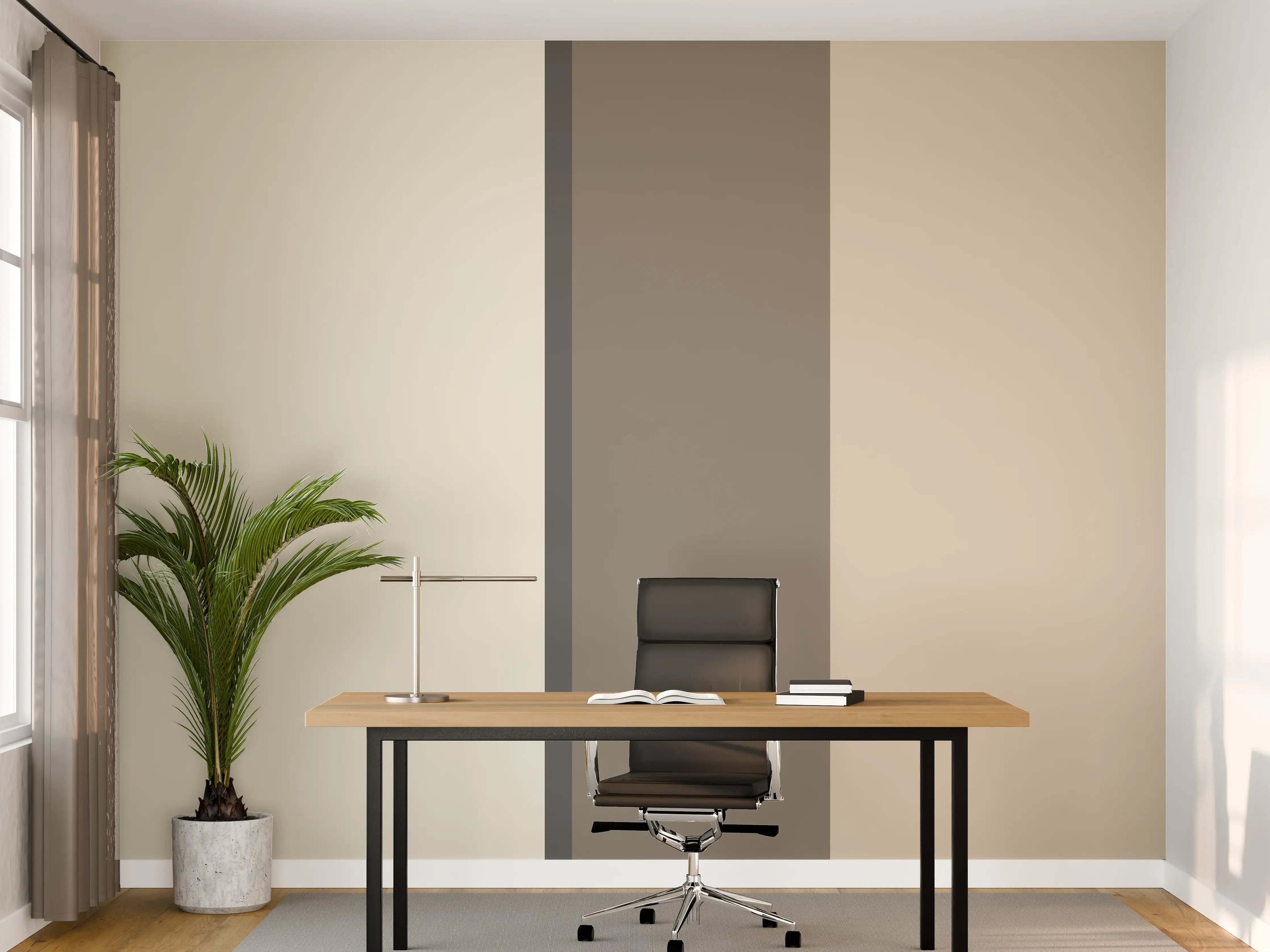 Büro Wandgestaltung - The Nudes - Vertikal - Toffee