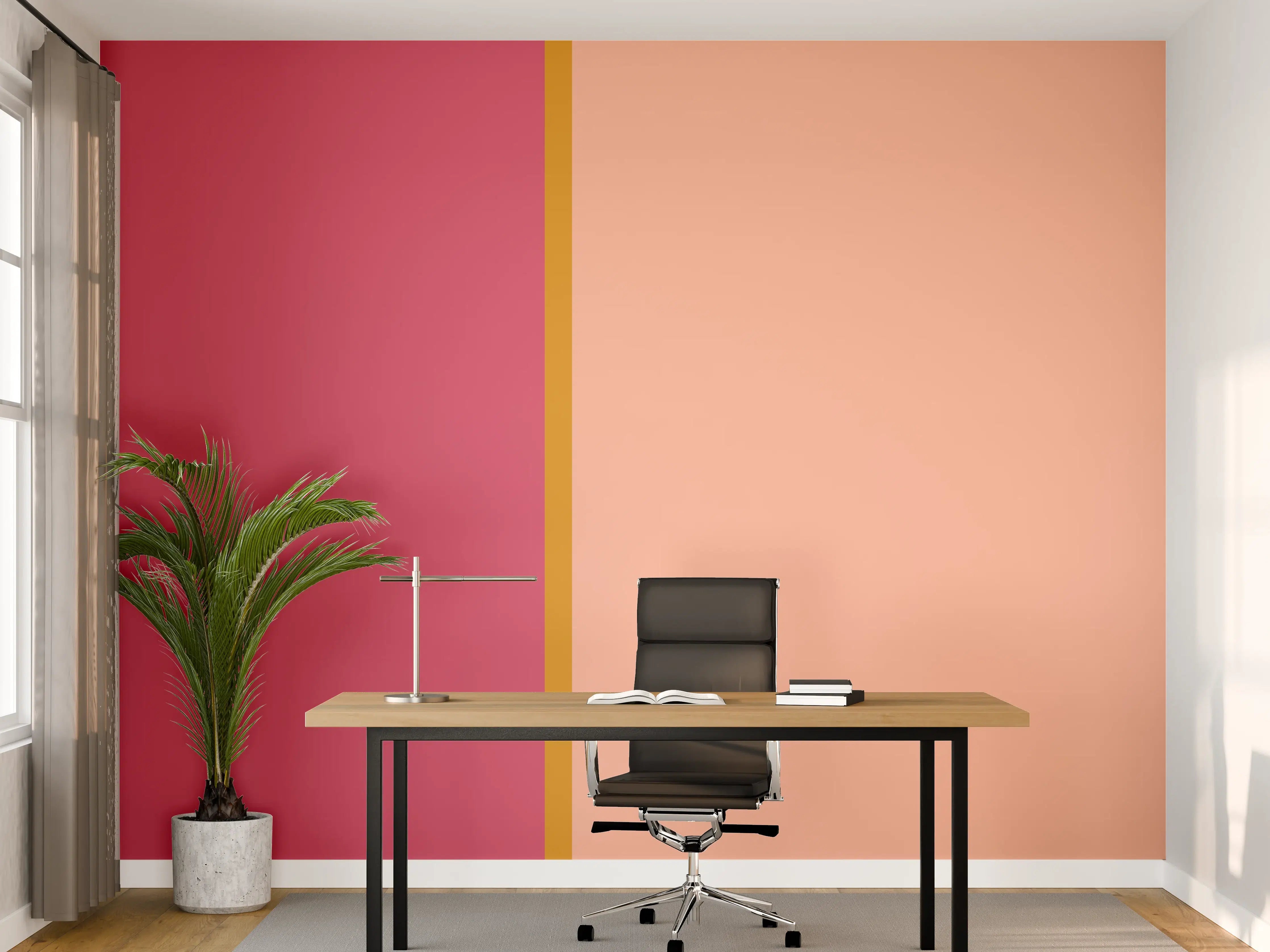 Büro Wandgestaltung - The Oranges - Easy Vertical - Cotton Candy