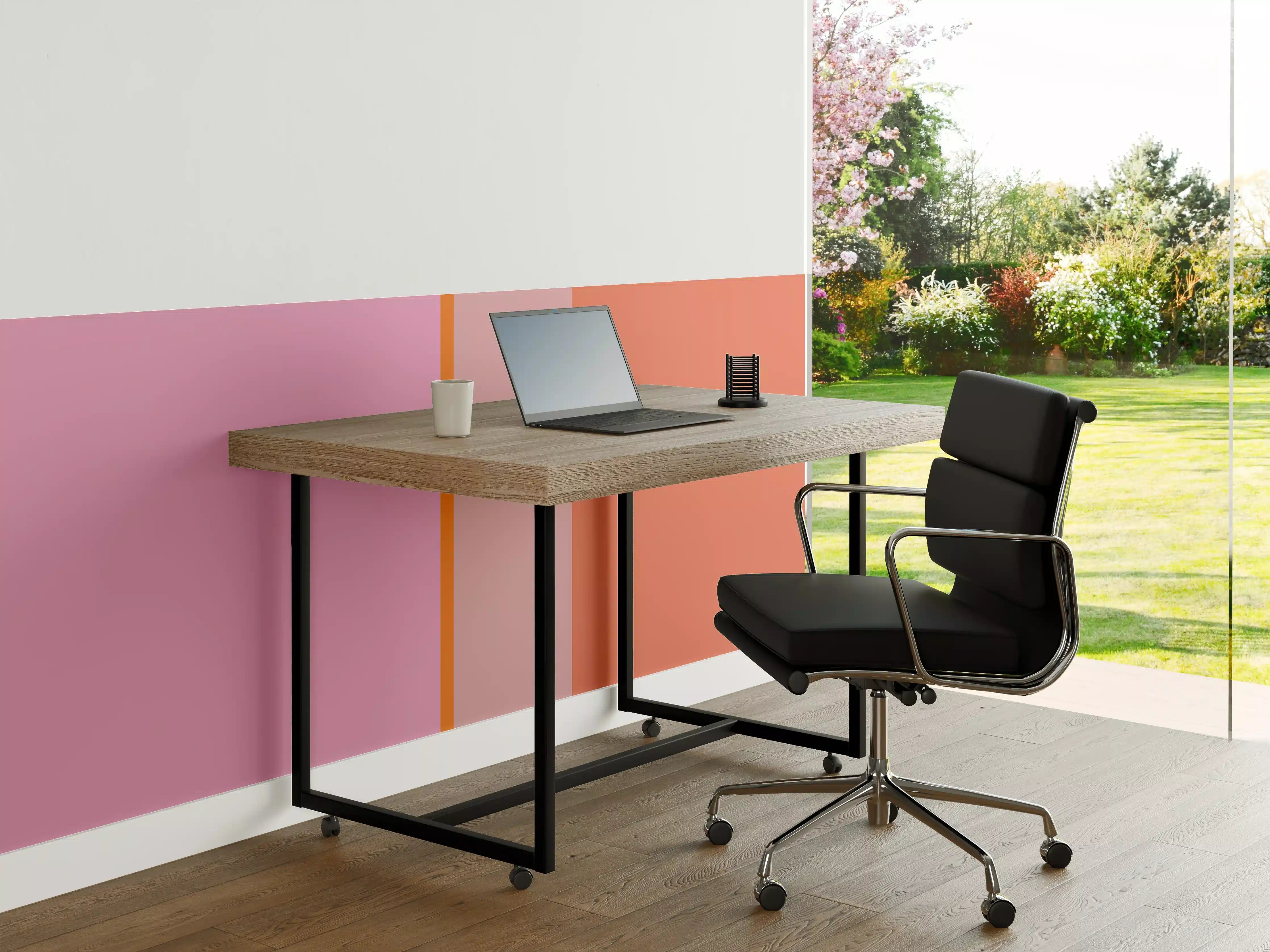 Büro Wandgestaltung - The Oranges - Vertical - Coral