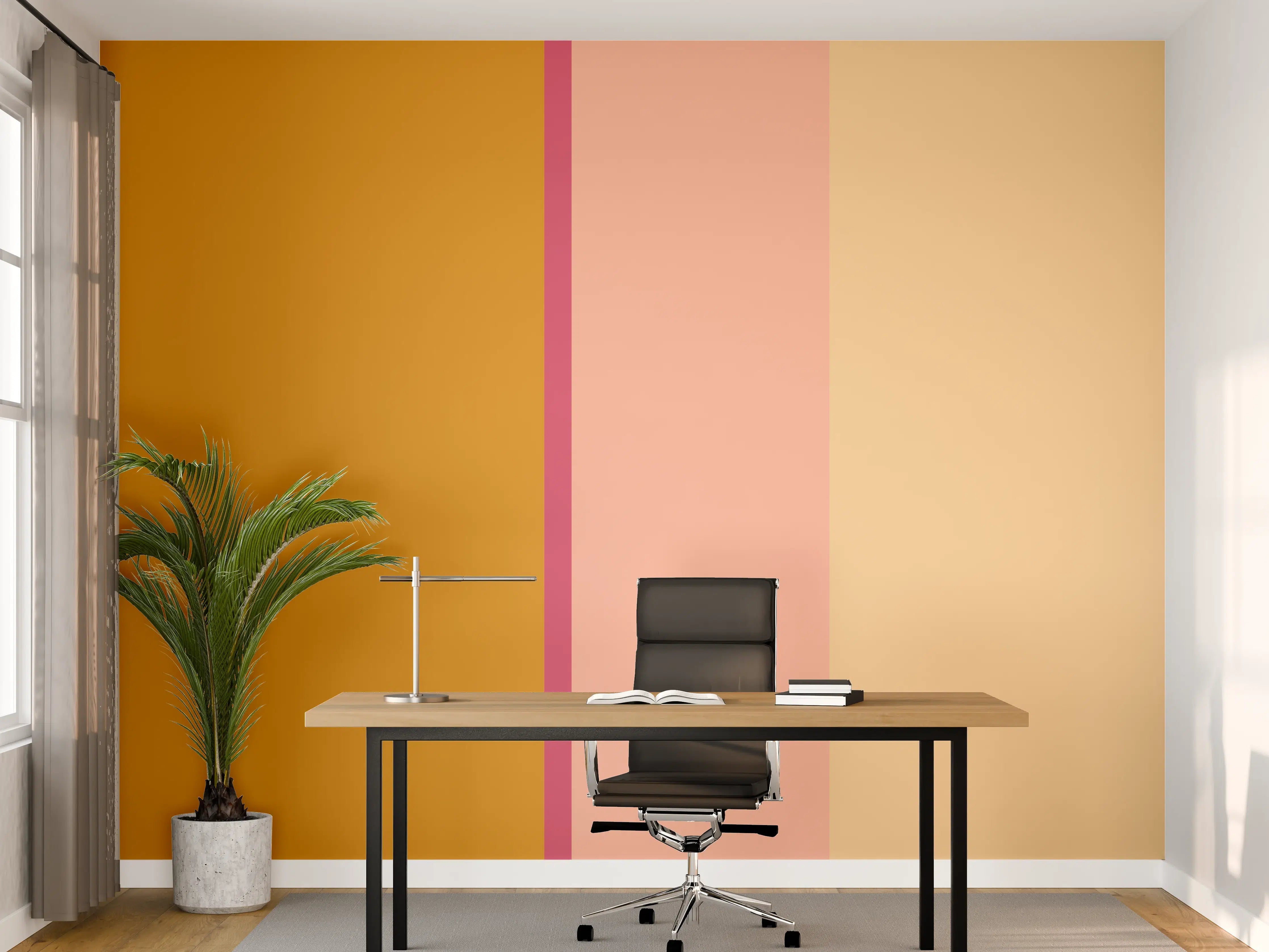 Büro Wandgestaltung - The Oranges - Vertical - Cotton Candy