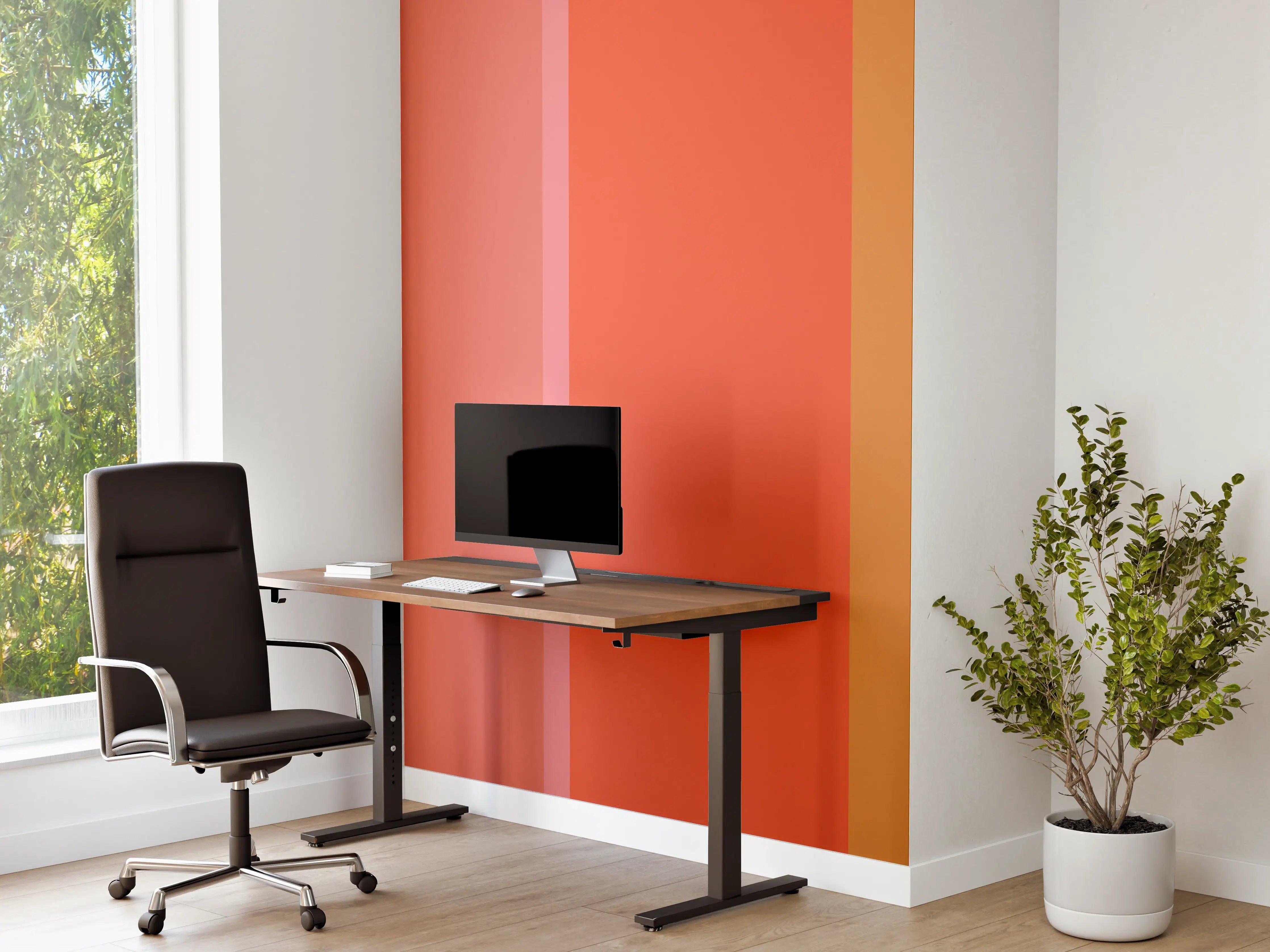 Büro Wandgestaltung - The Oranges - Vertical - Salmon