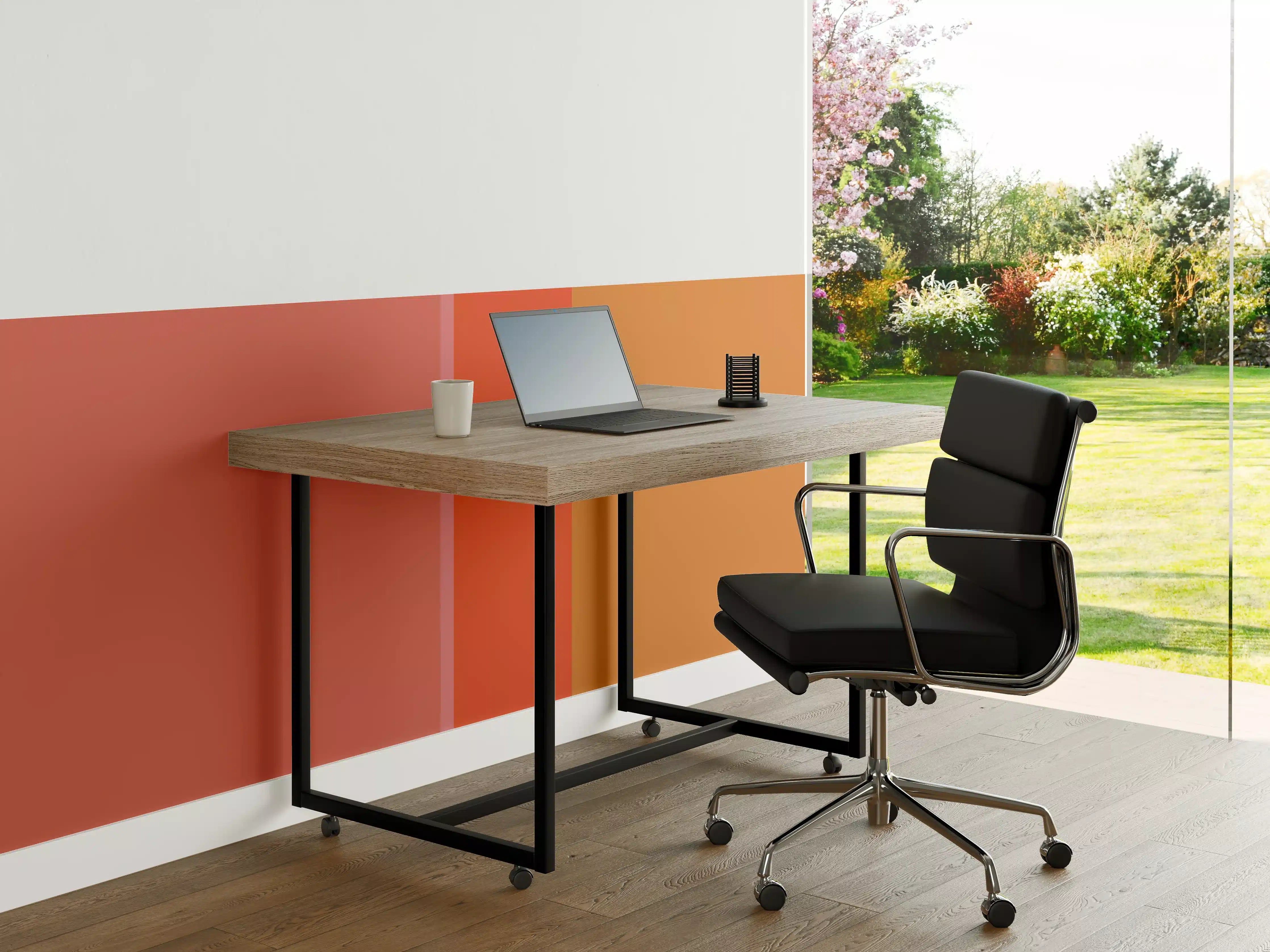 Büro Wandgestaltung - The Oranges - Vertical - Salmon