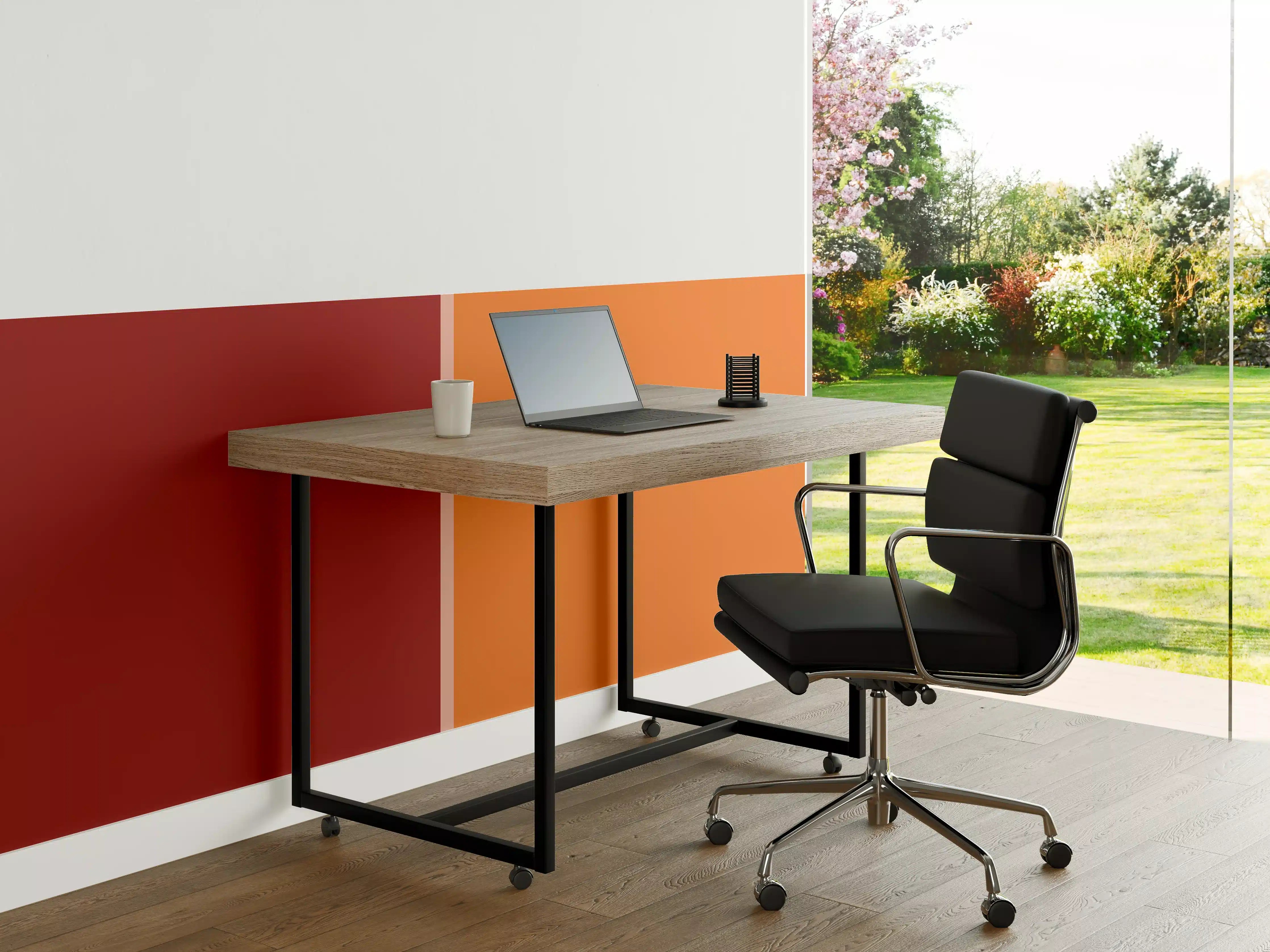 Büro Wandgestaltung - The Reds - Easy Vertical - Sangria