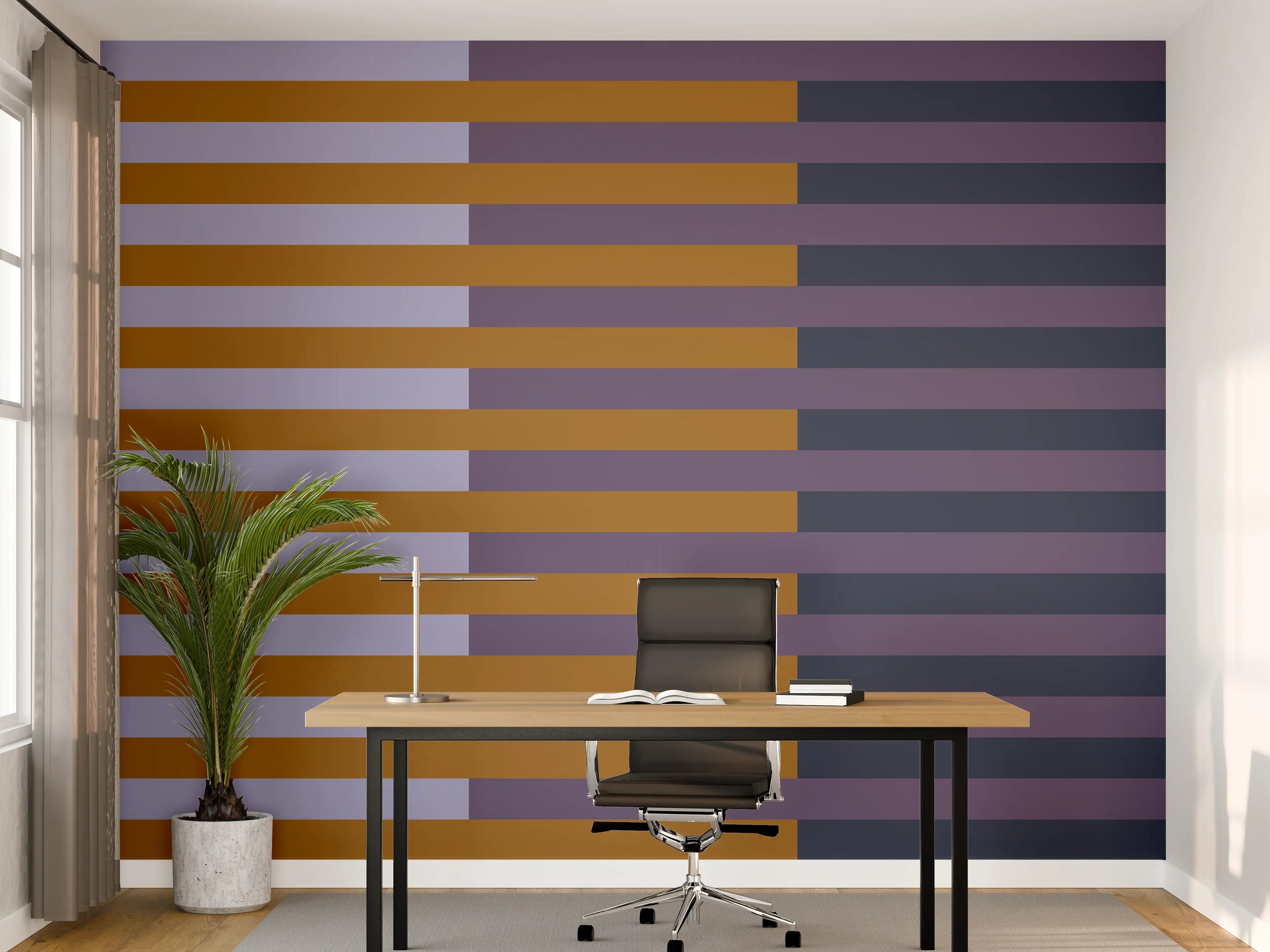 Büro Wandgestaltung - The Retros - Multy Stripes - Tyrion