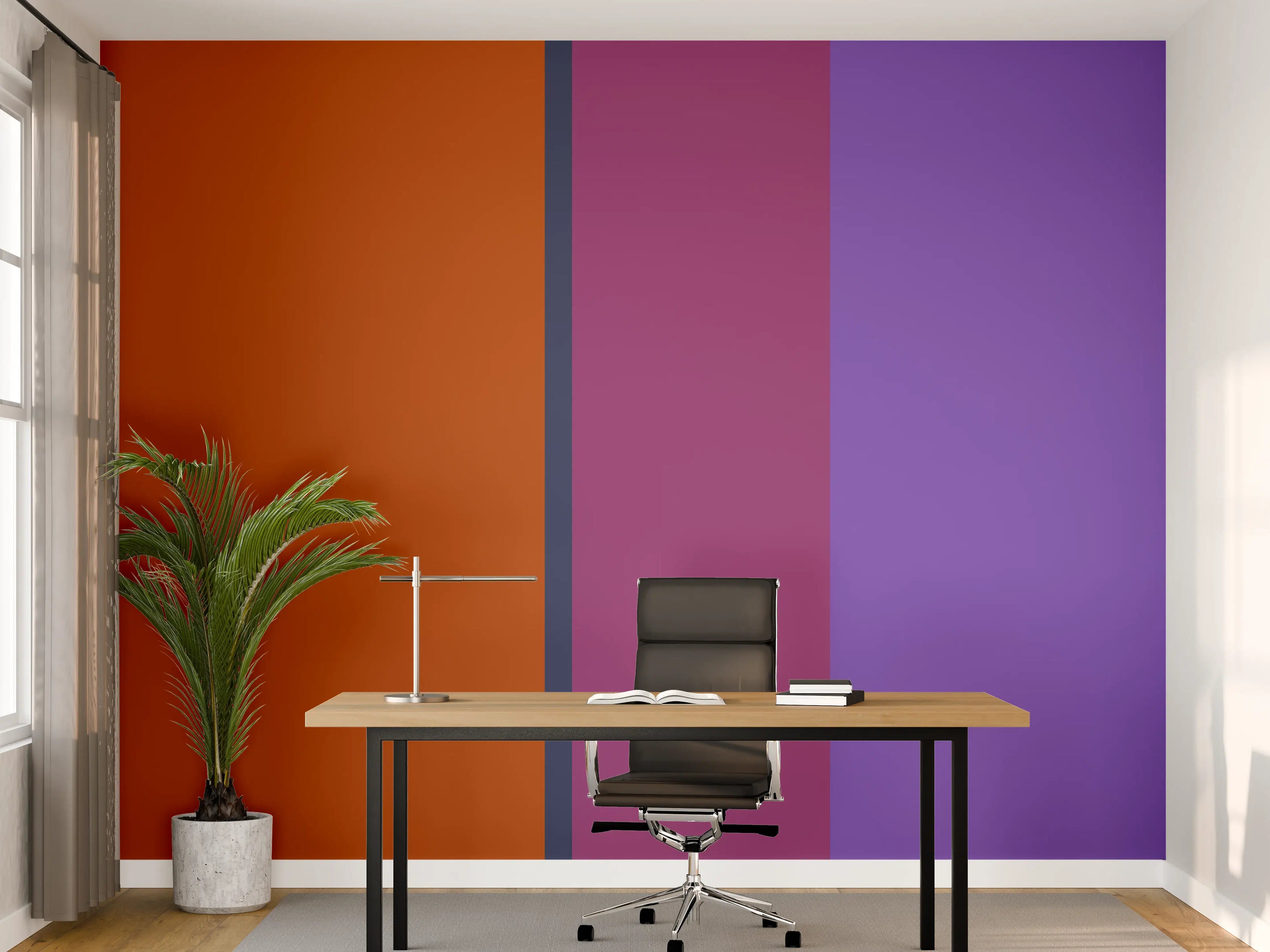 Büro Wandgestaltung - The Retros - Vertikal - Sansa