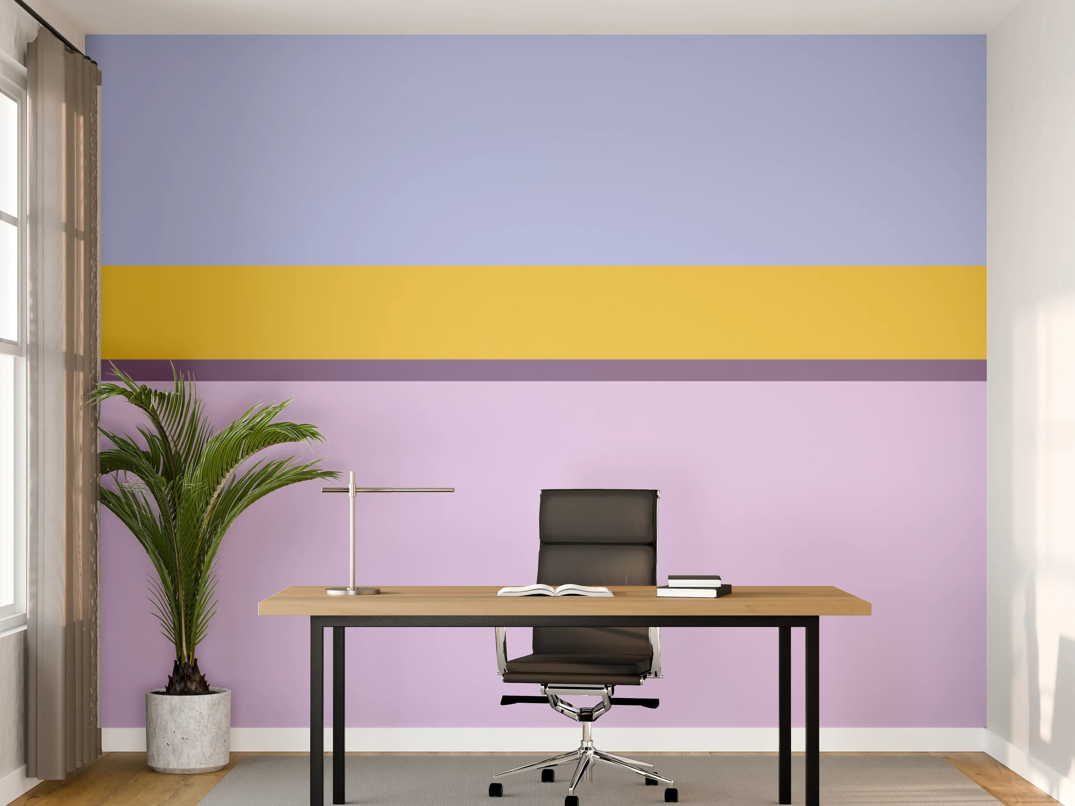 Büro Wandgestaltung - The Springs - Horizontal - Lilac