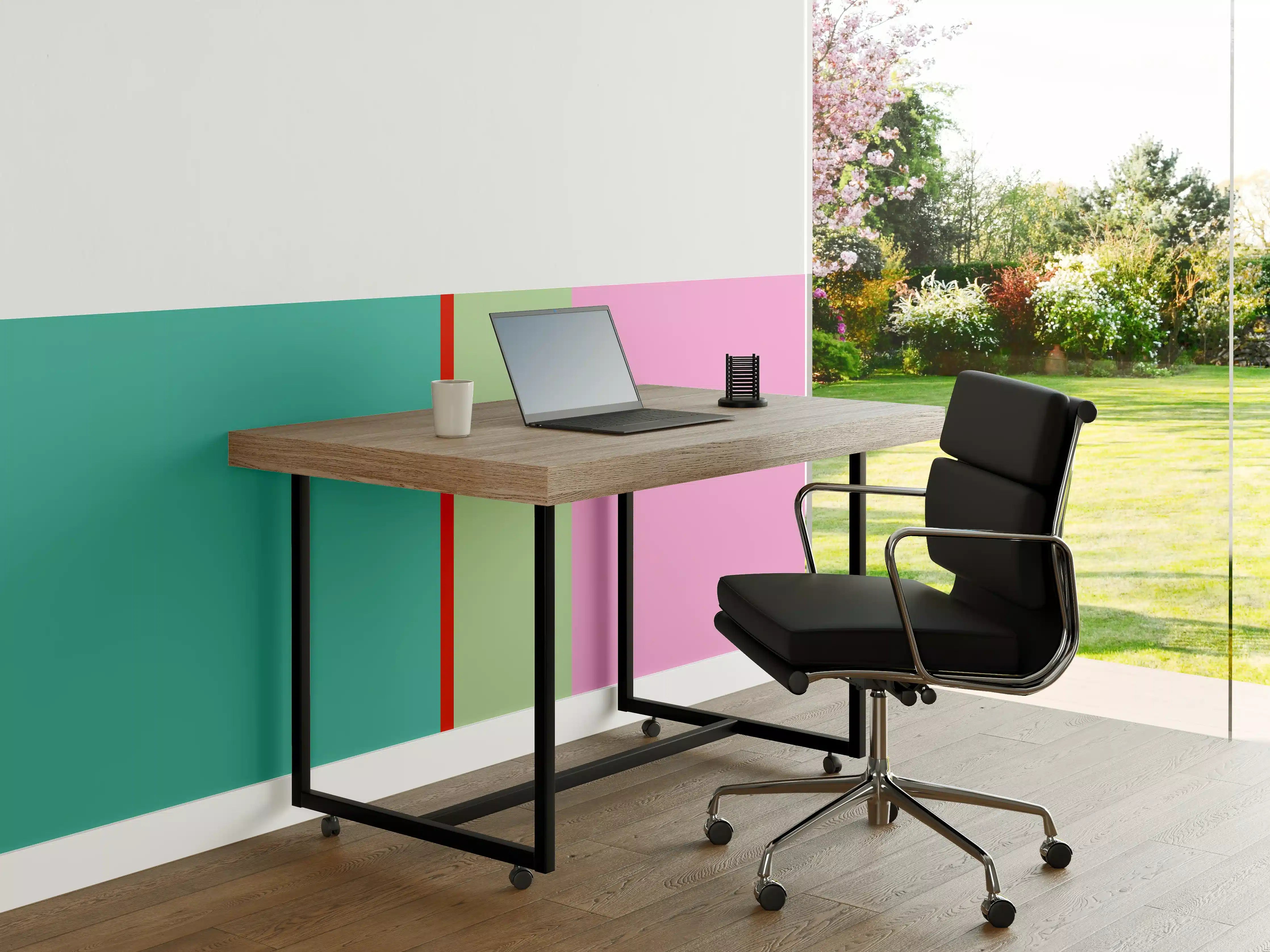 Büro Wandgestaltung - The Springs - Vertikal - Peony