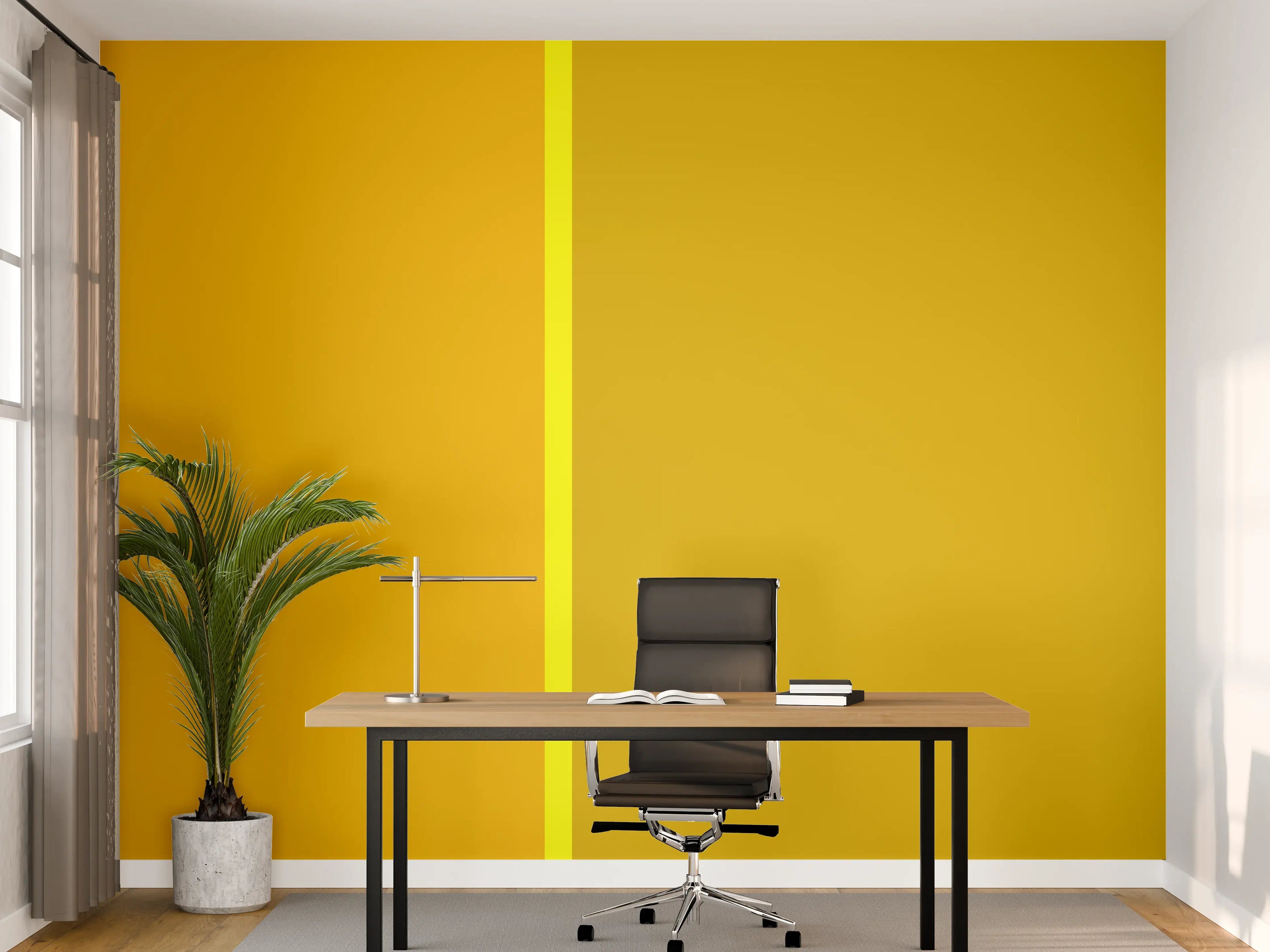 Büro Wandgestaltung - The Yellows - Easy Vertical - Lemon