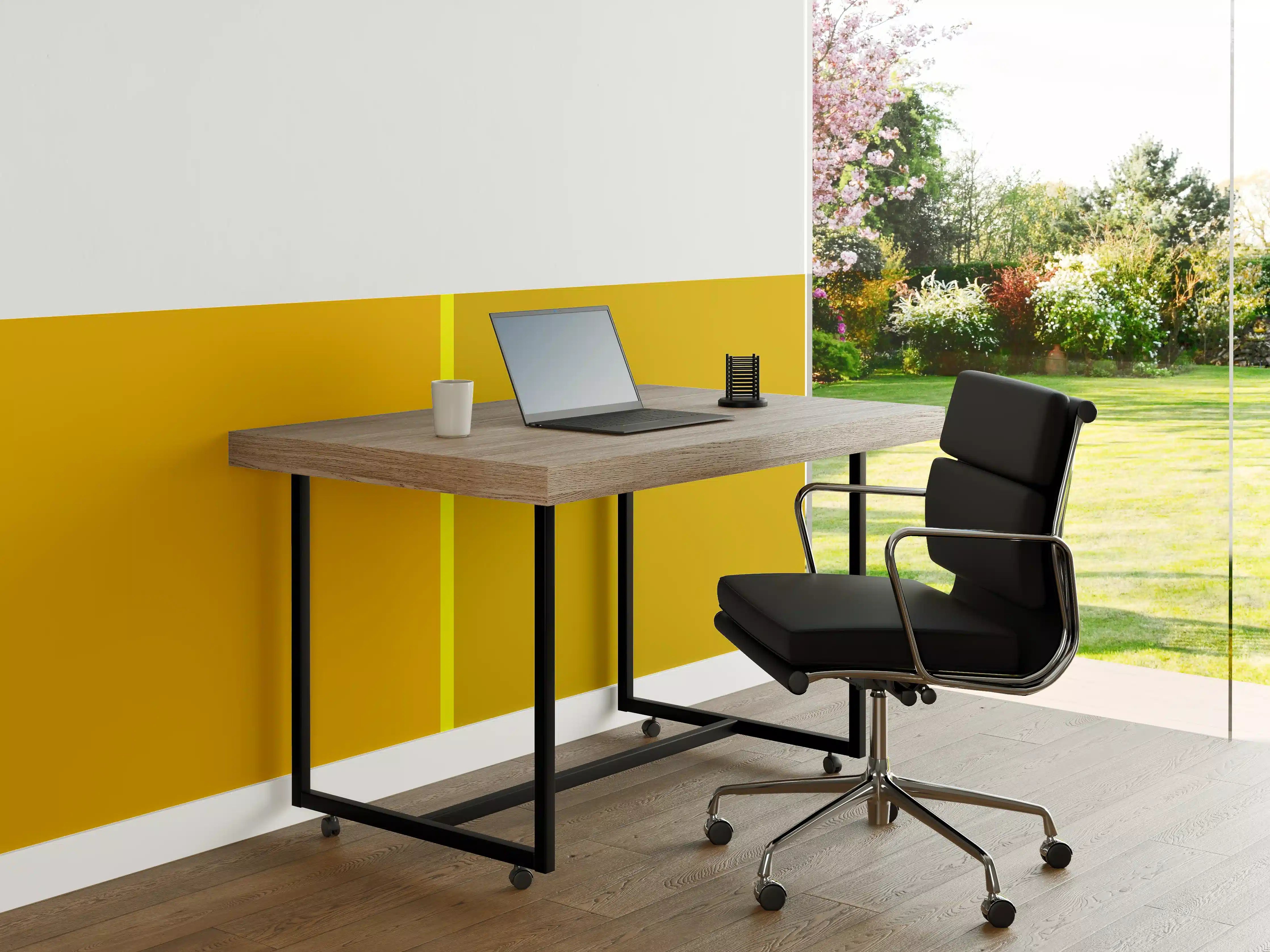 Büro Wandgestaltung - The Yellows - Easy Vertical - Lemon