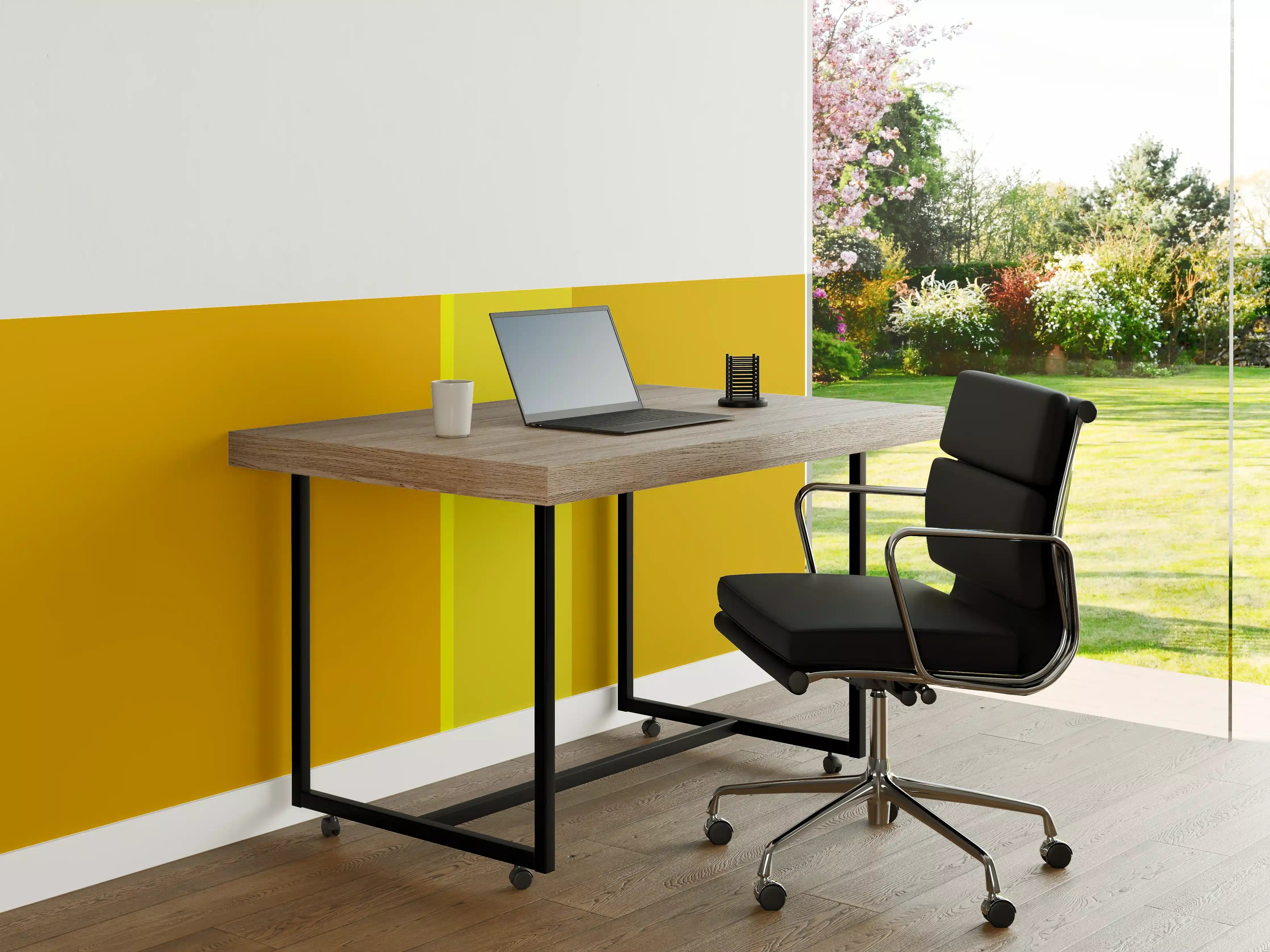 Büro Wandgestaltung - The Yellows - Vertical - Lemon