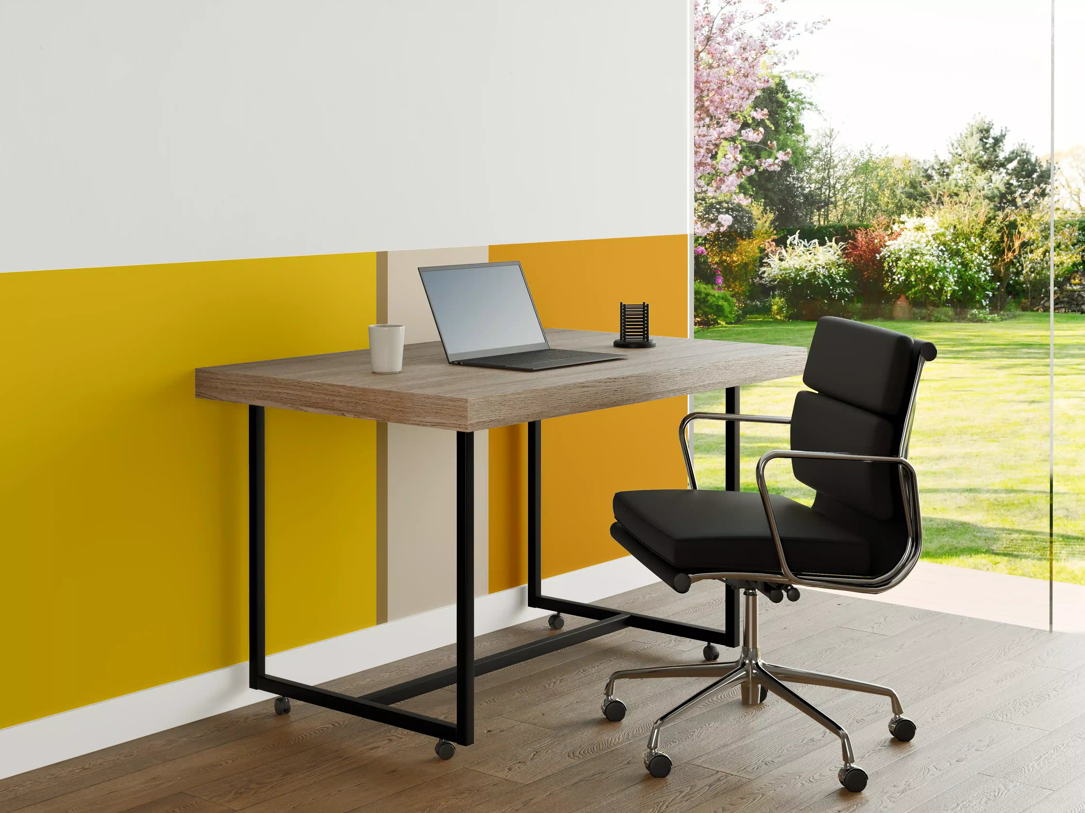 Büro Wandgestaltung - The Yellows - Vertical - Saffron