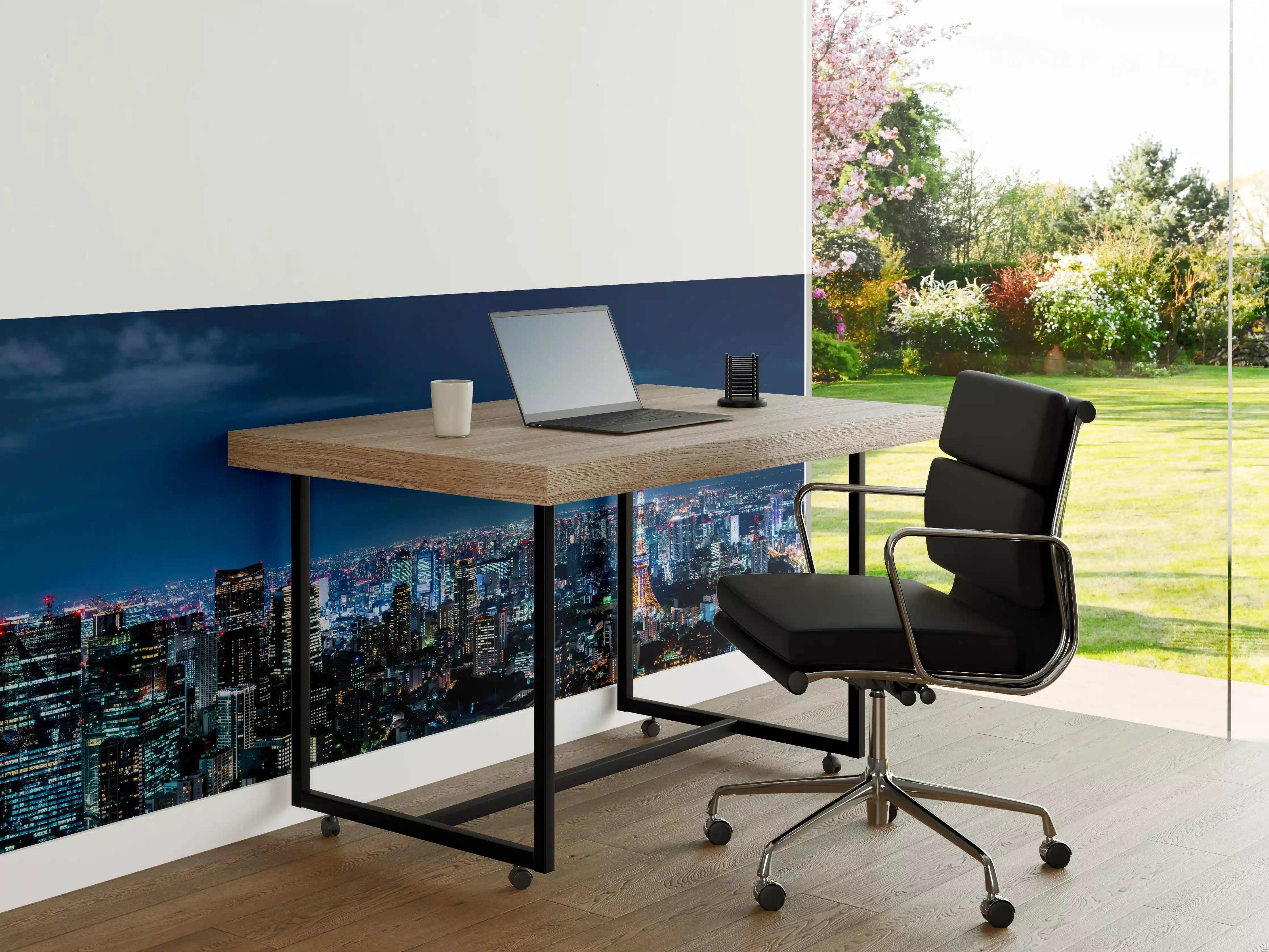 Büro Wandgestaltung - Tokio Skyline bei Nacht