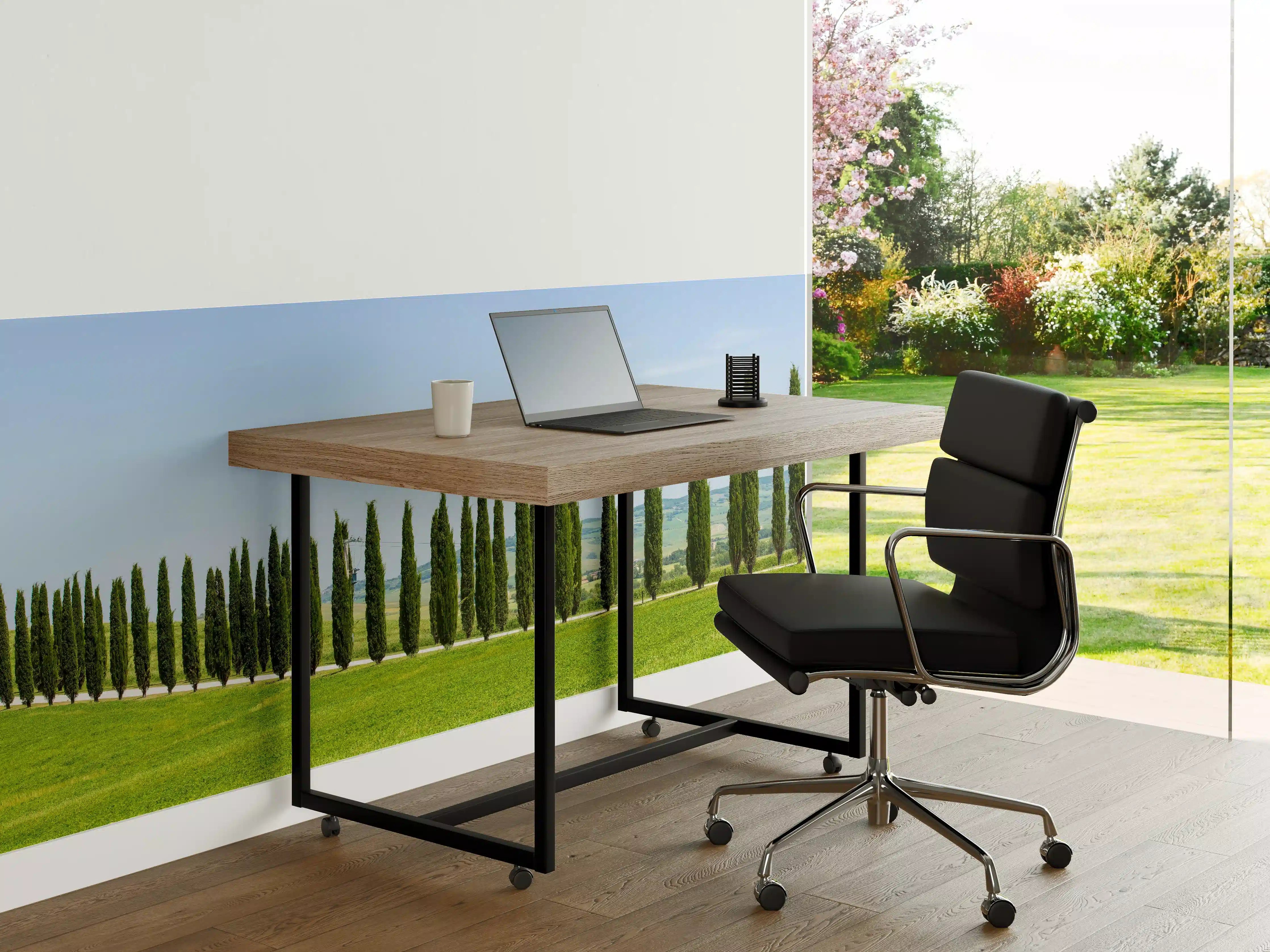 Büro Wandgestaltung - Toskanische Zypressenallee
