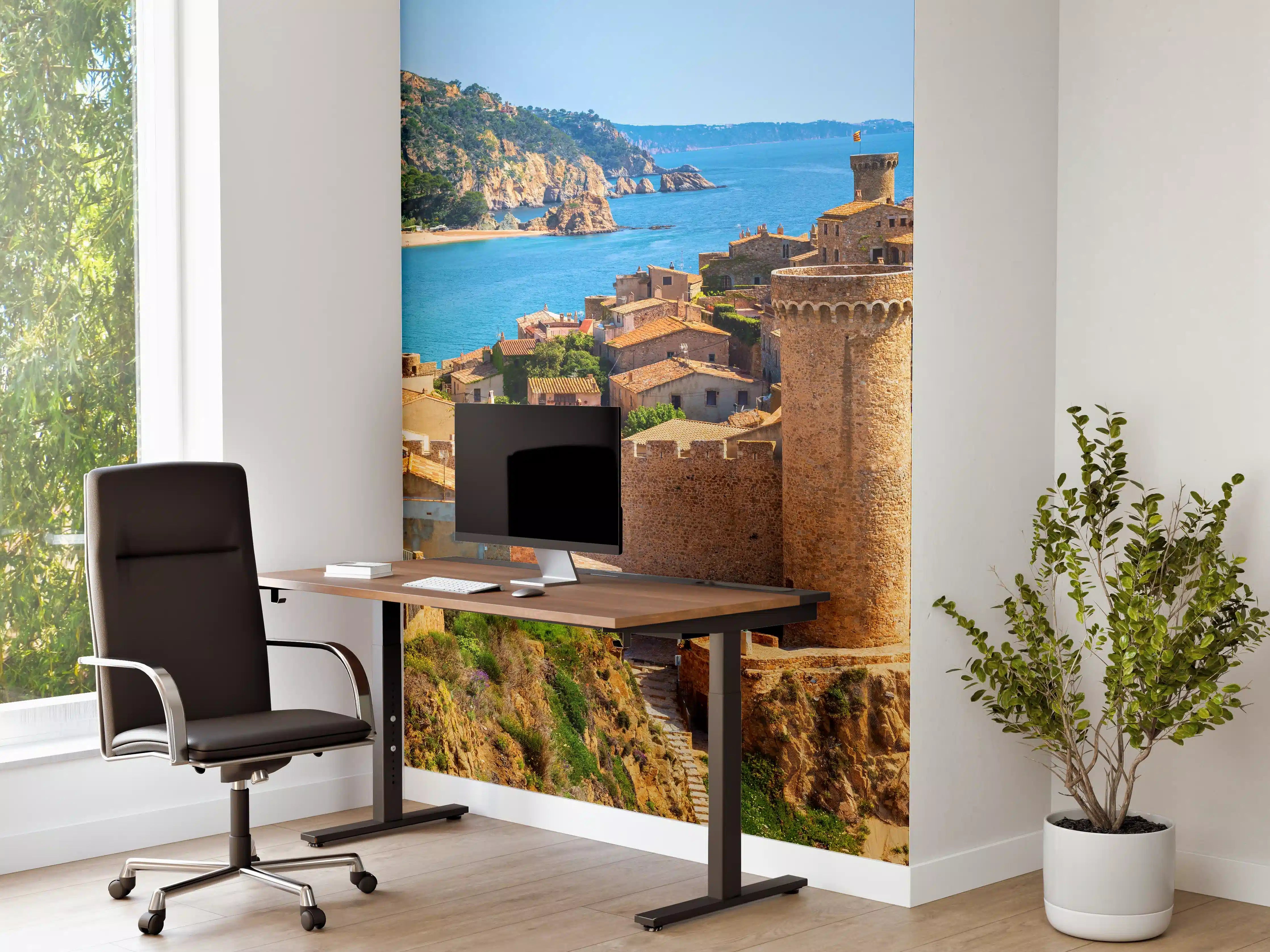 Büro Wandgestaltung - Tossa de Mar - Spanien