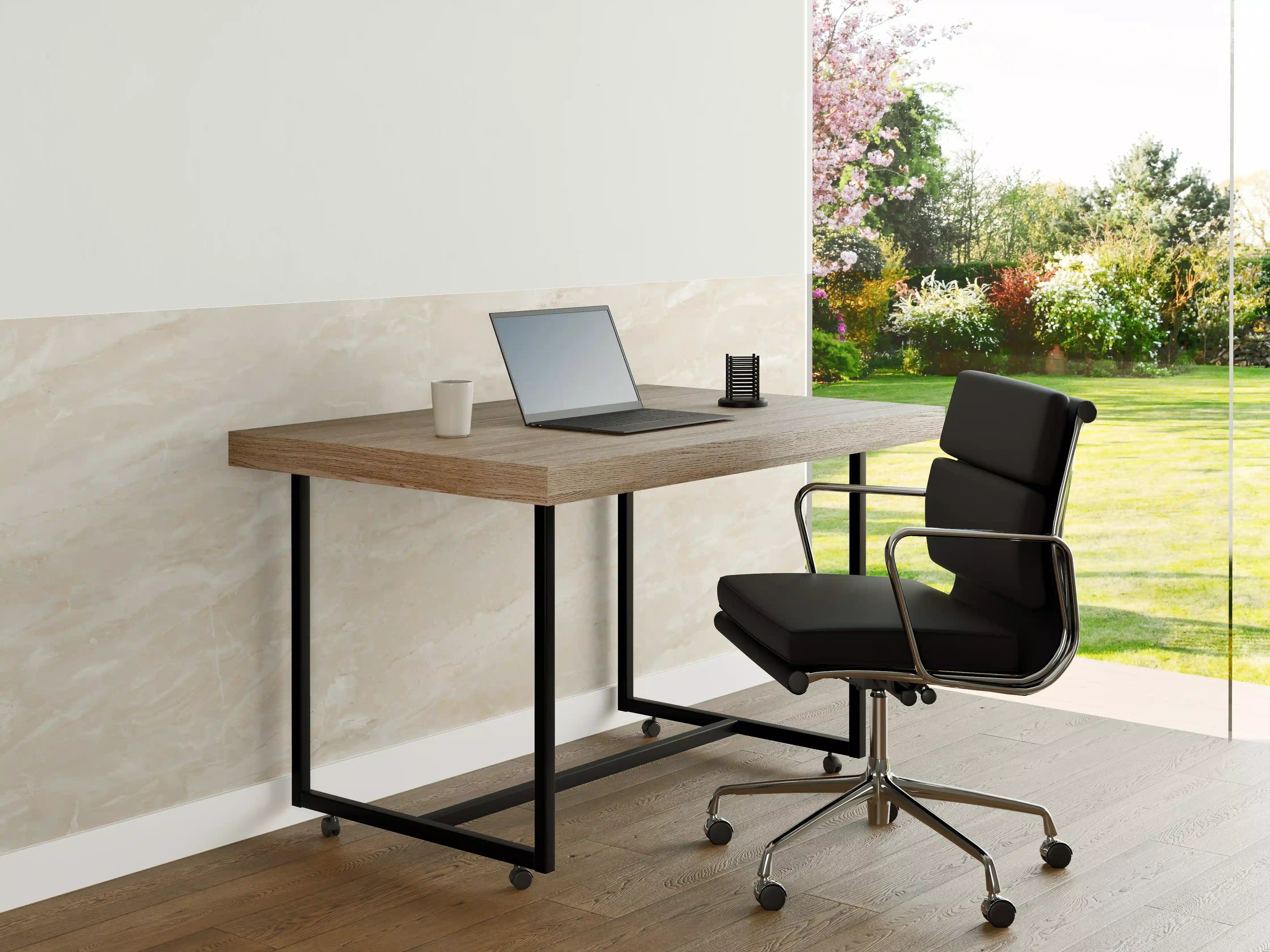 Büro Wandgestaltung - Travertin italienischer Marmor