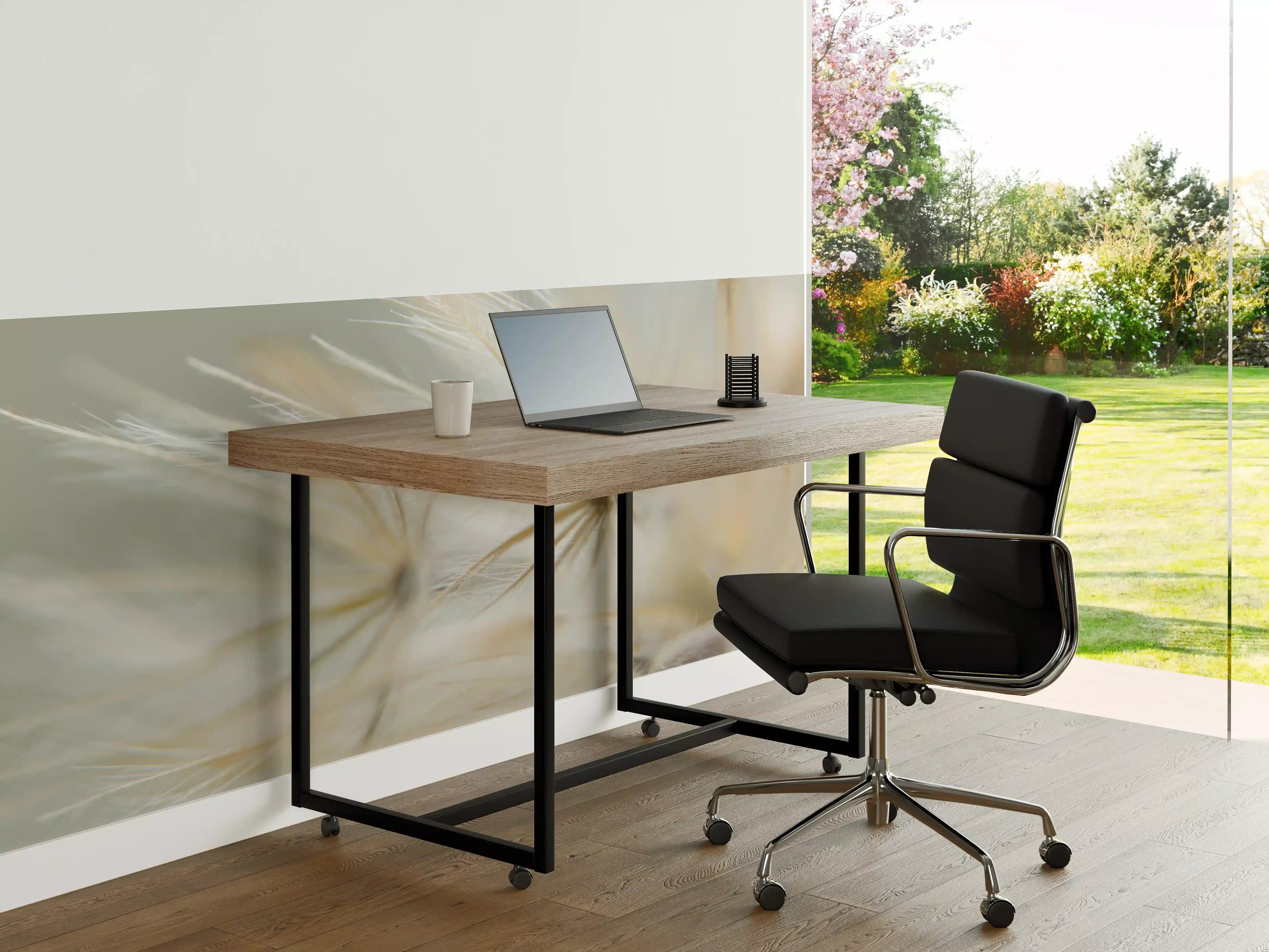 Büro Wandgestaltung - Trockene Wildblumen - Nahaufnahme