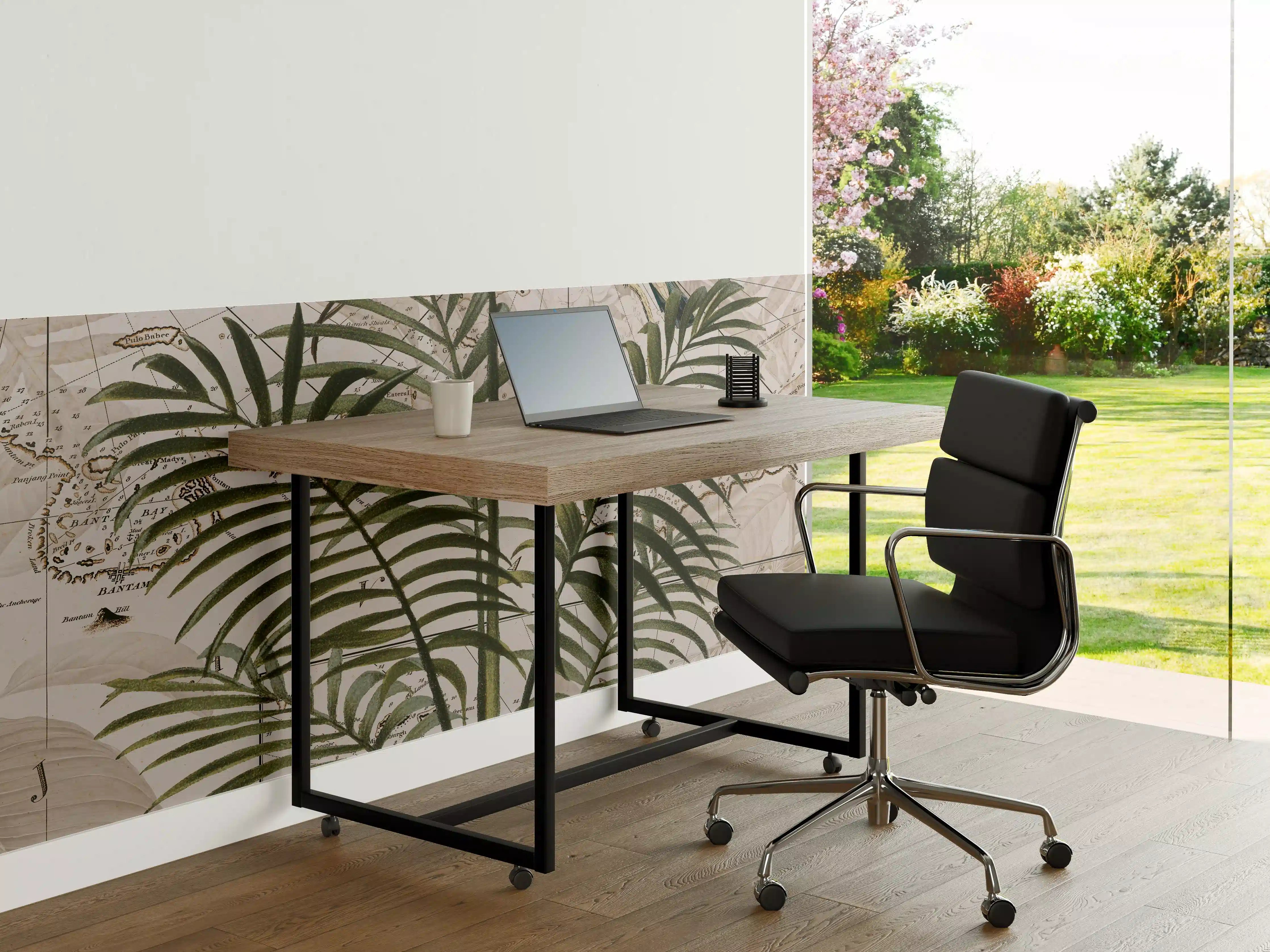 Büro Wandgestaltung - Tropische Dschungel Kartenwandkunst