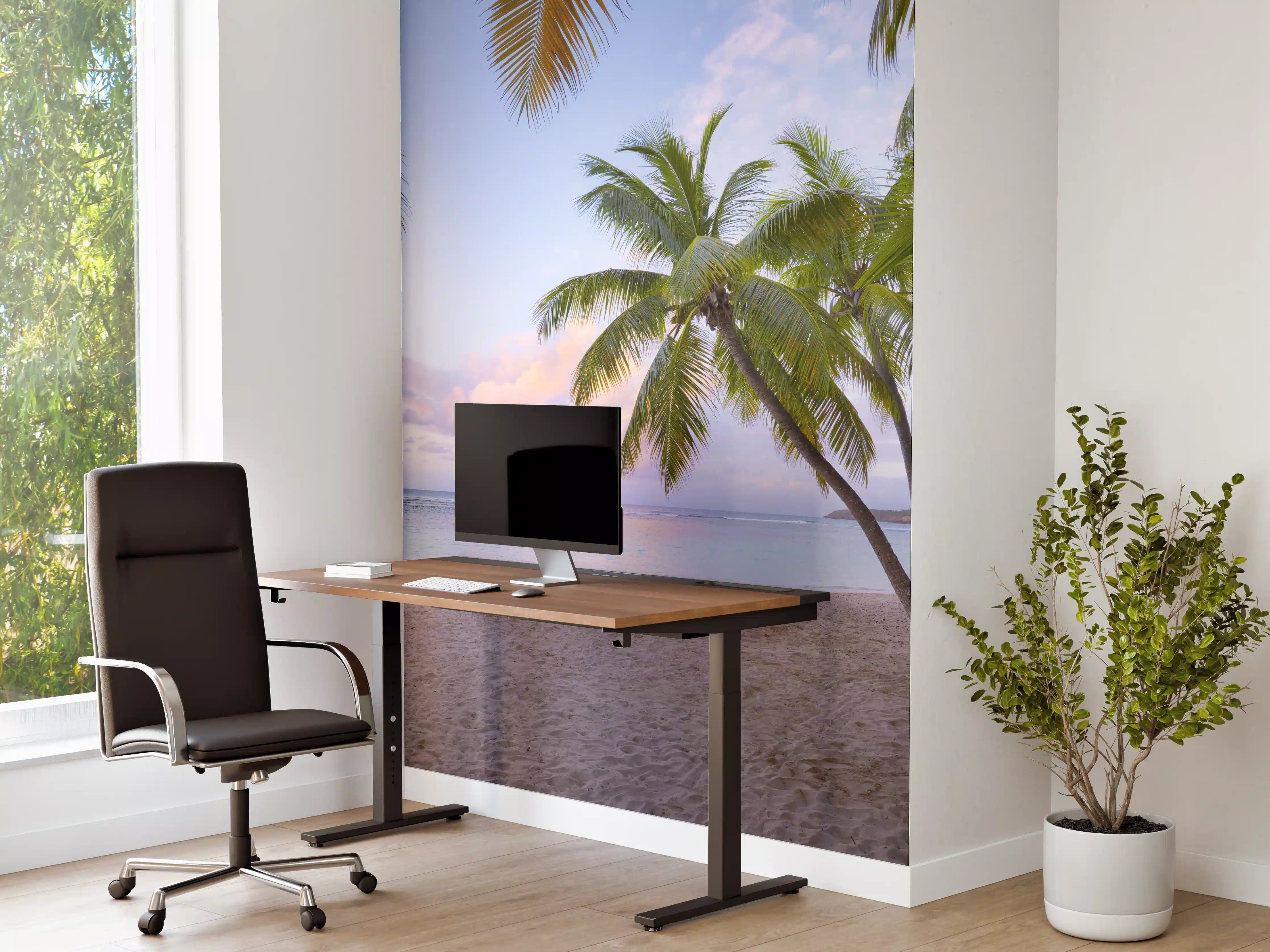 Büro Wandgestaltung - Tropischer Strand