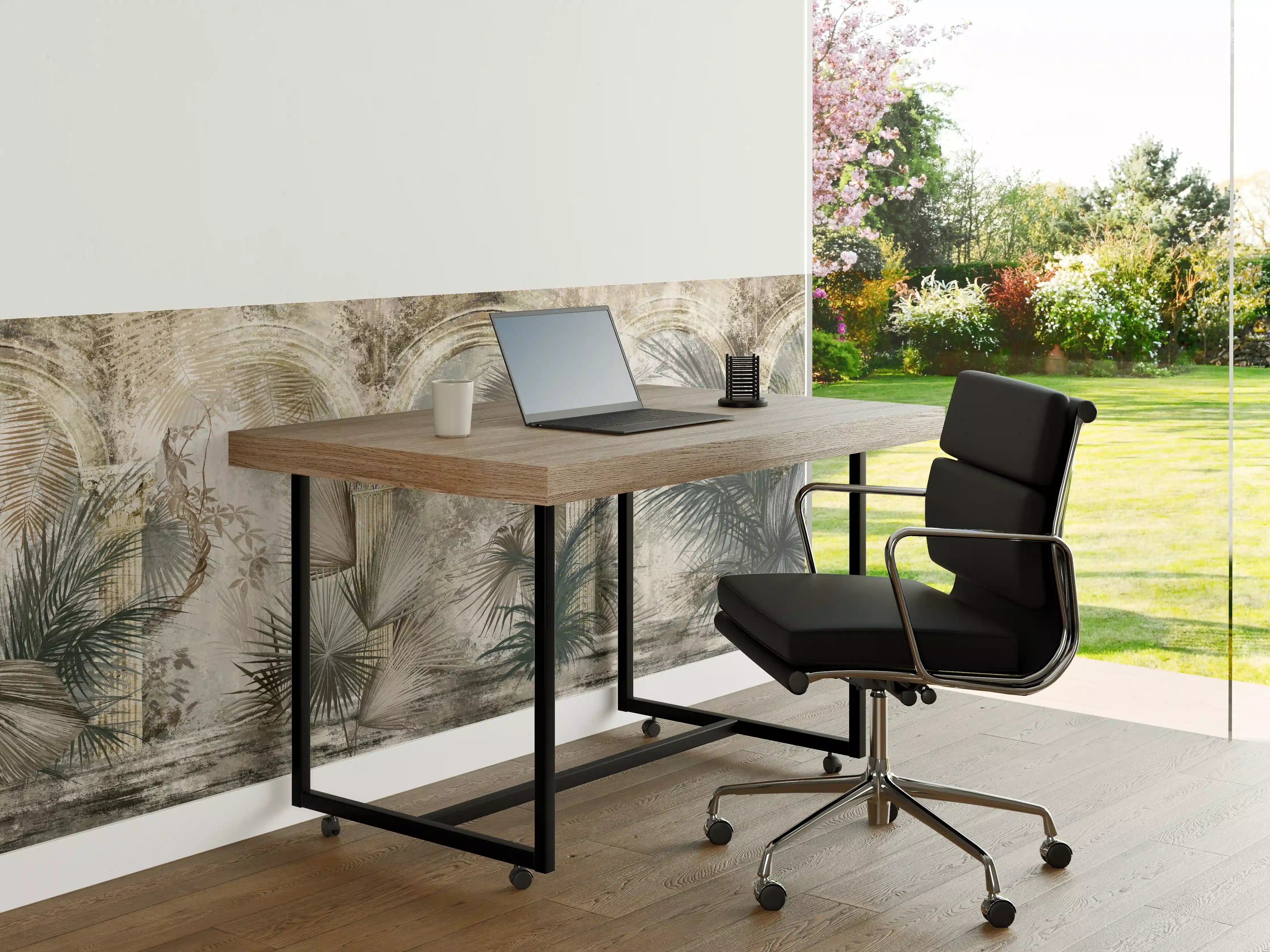 Büro Wandgestaltung - Tropischer Wald - Zeichnung