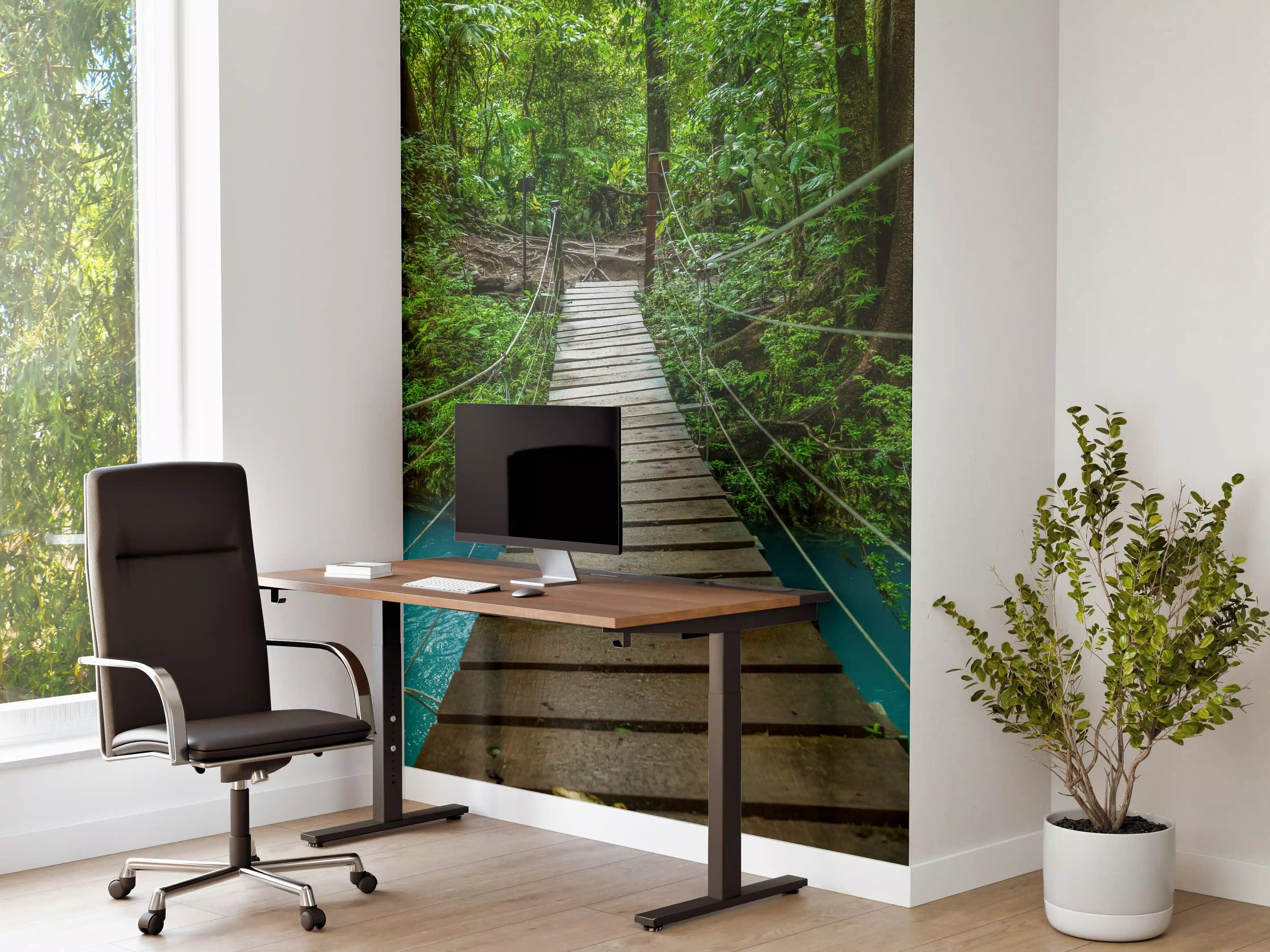 Büro Wandgestaltung - Türkisblaues Flusswandern Costa Rica