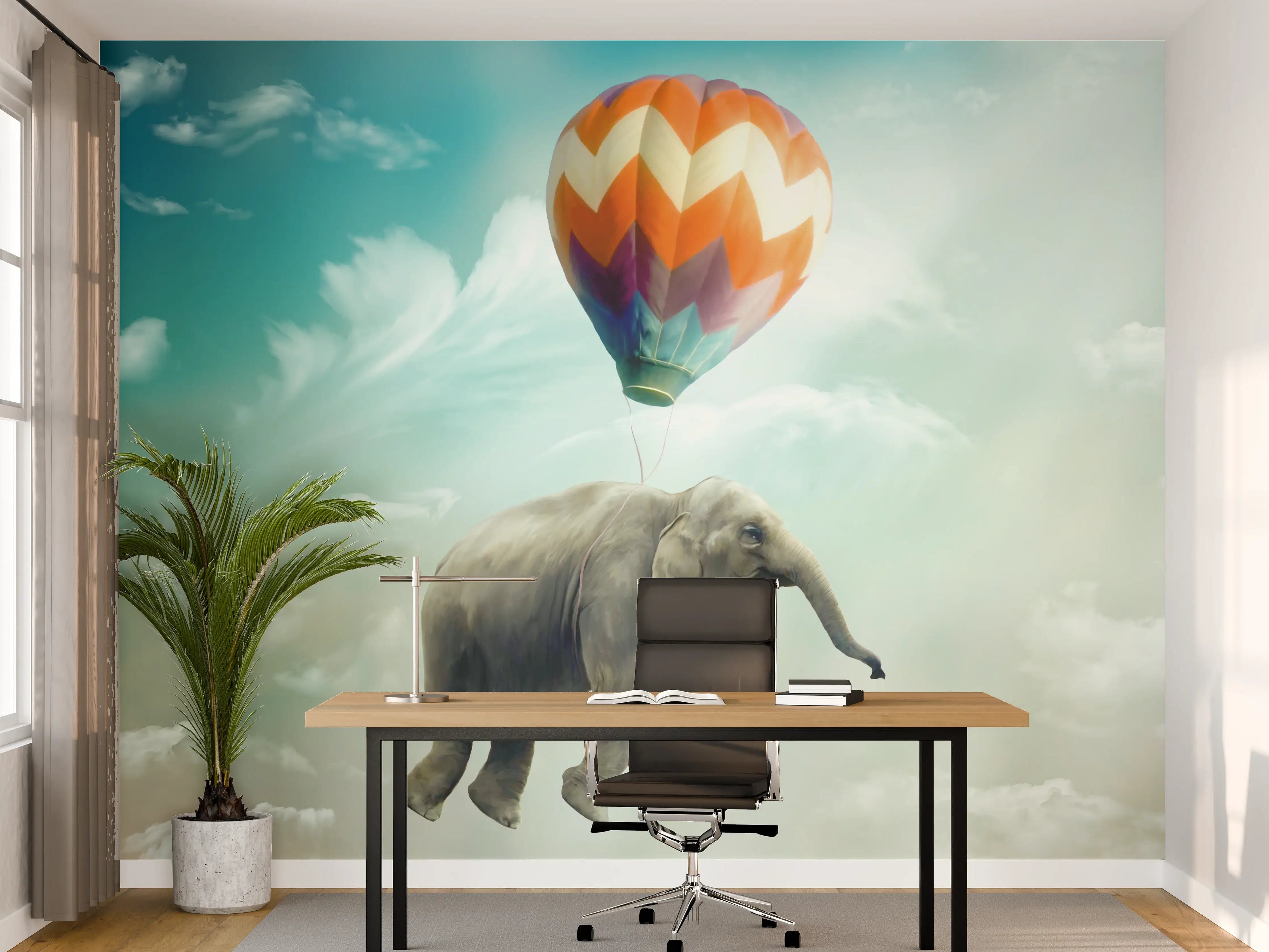 Büro Wandgestaltung - Unrealistische Darstellung