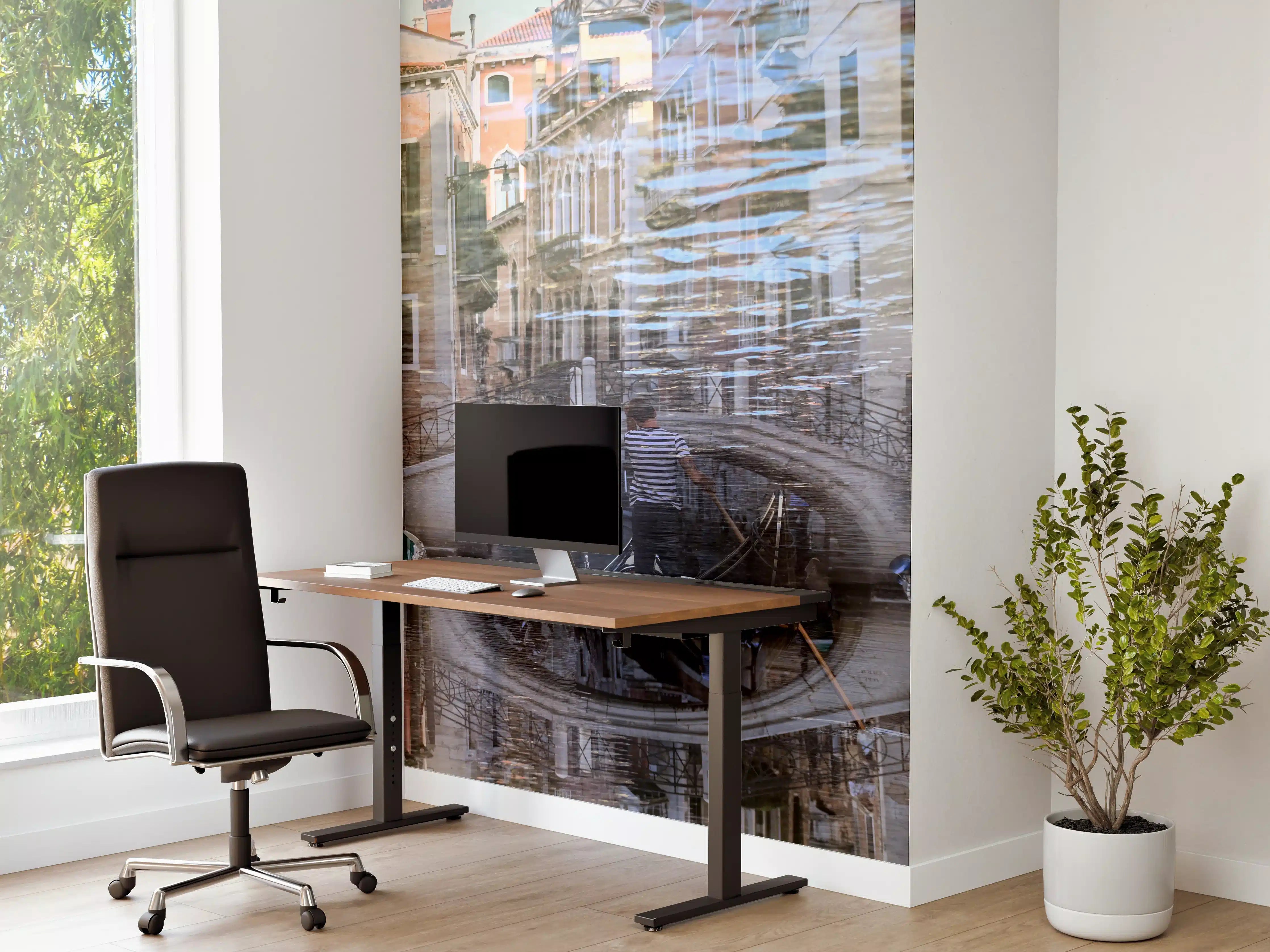 Büro Wandgestaltung - Venedig Abstrakte Reflexionen