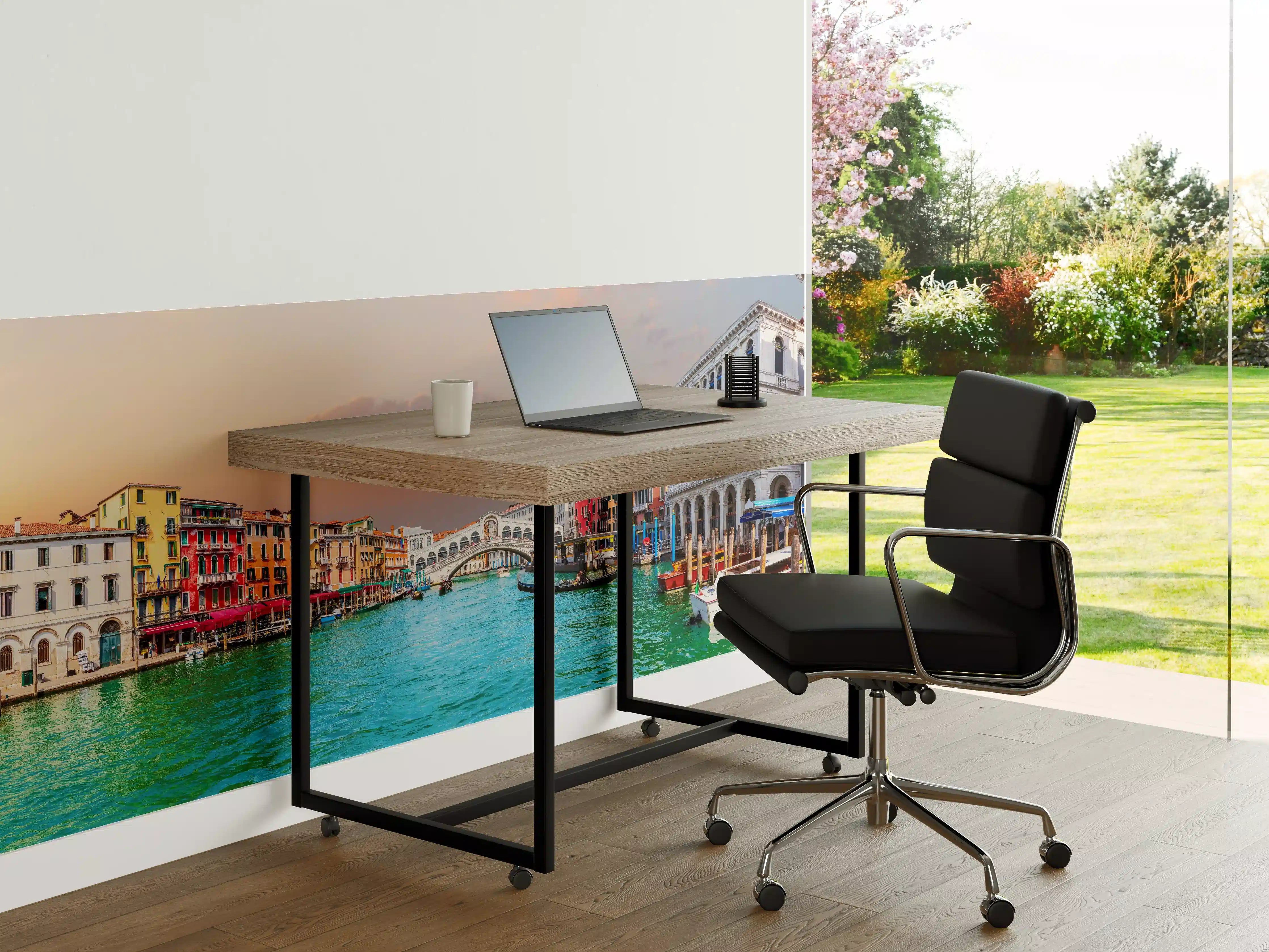 Büro Wandgestaltung - Venedig Kanal bei Sonnenuntergang