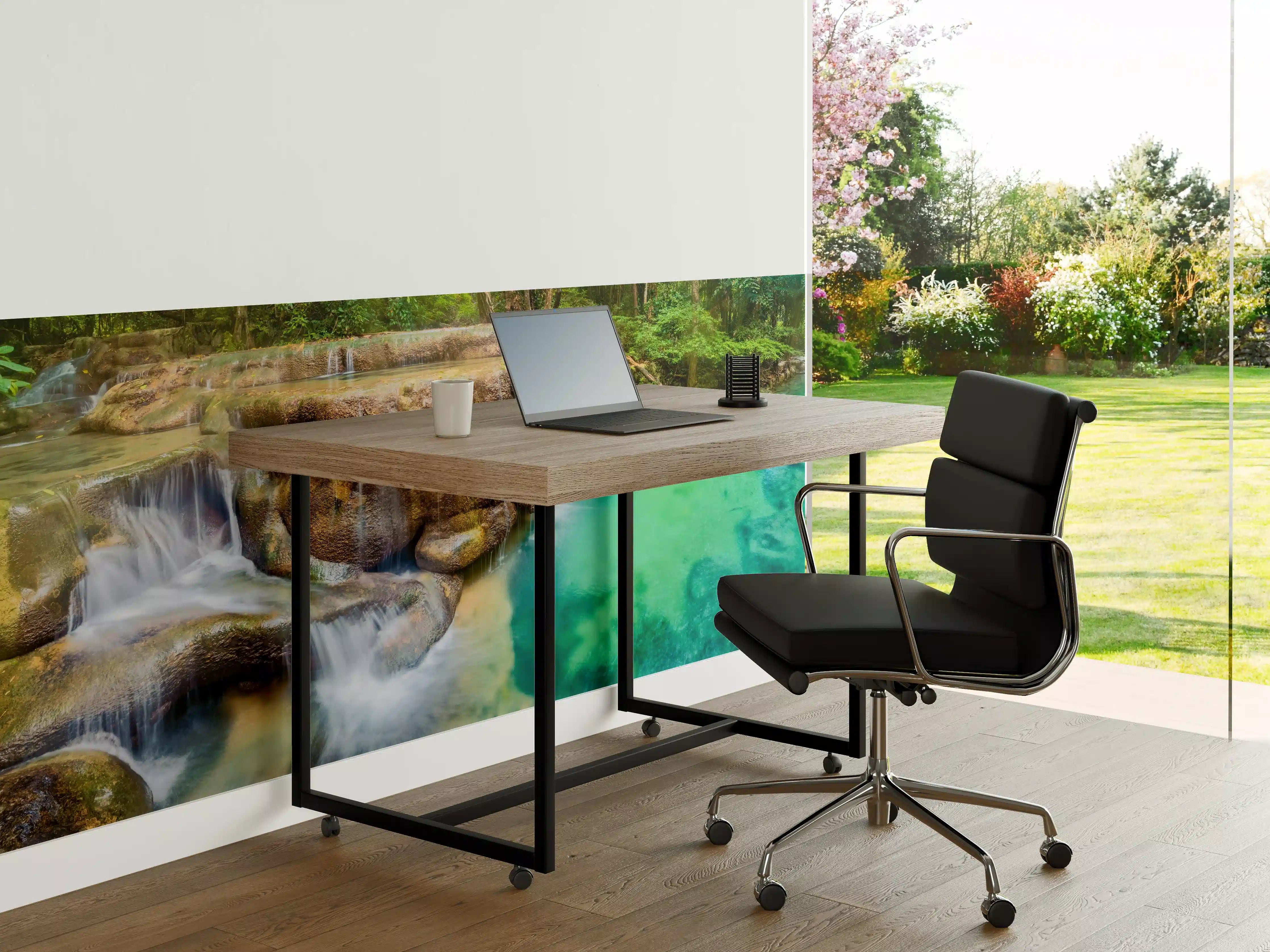 Büro Wandgestaltung - Verborgene Oase im Regenwald