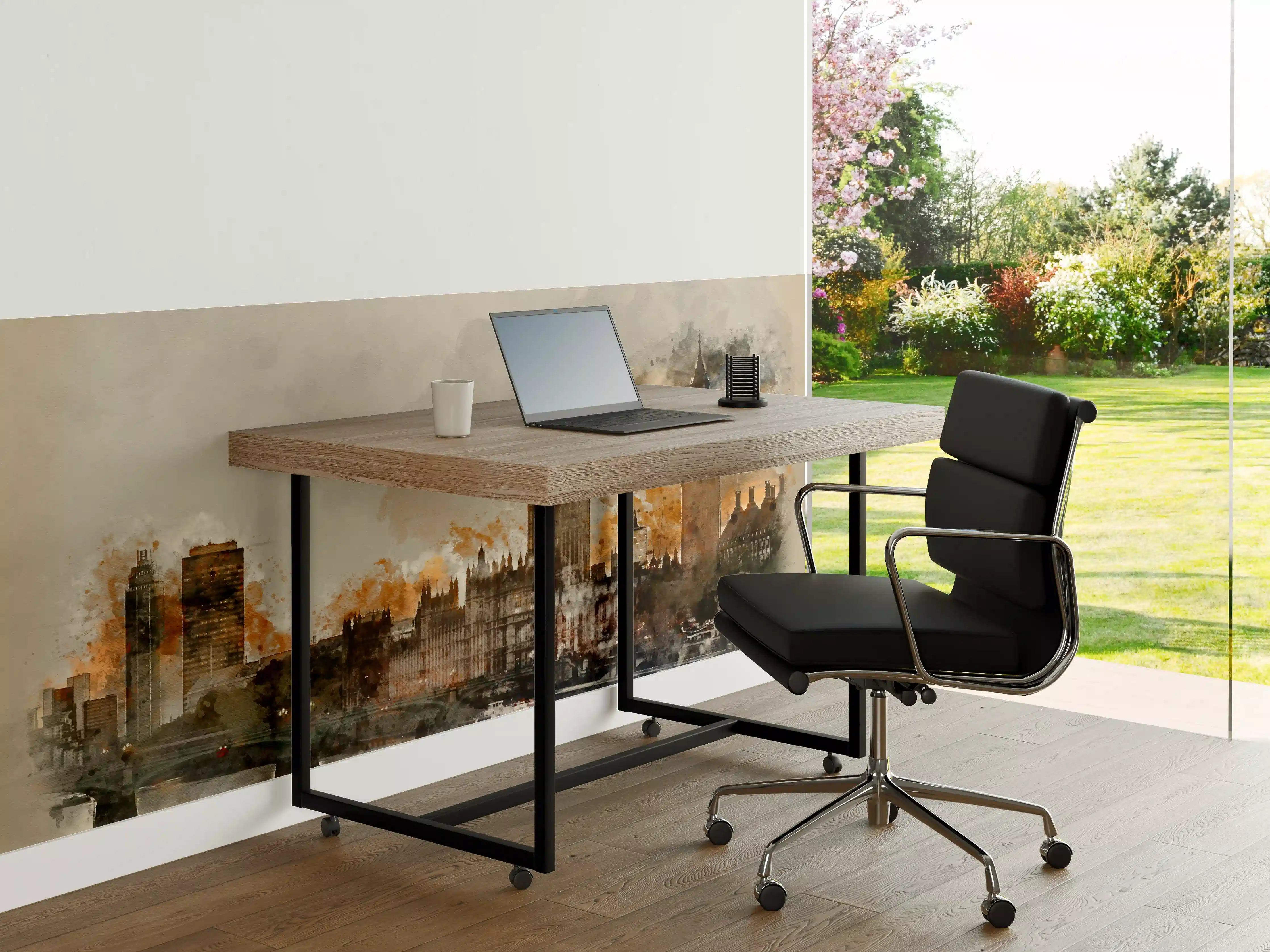Büro Wandgestaltung - Vintage Aquarell von London