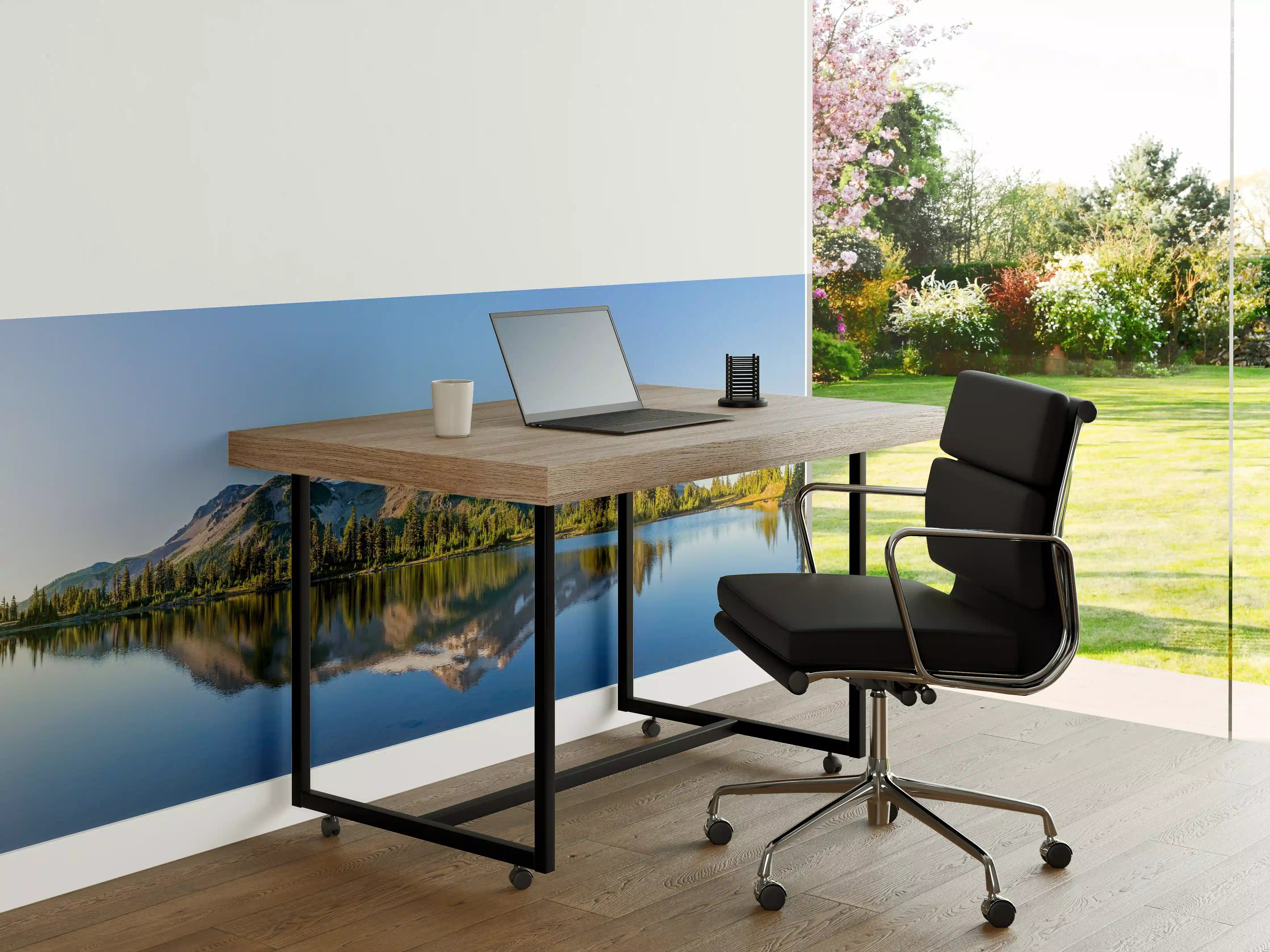 Büro Wandgestaltung - Vulkanischer Berg Jefferson Park USA