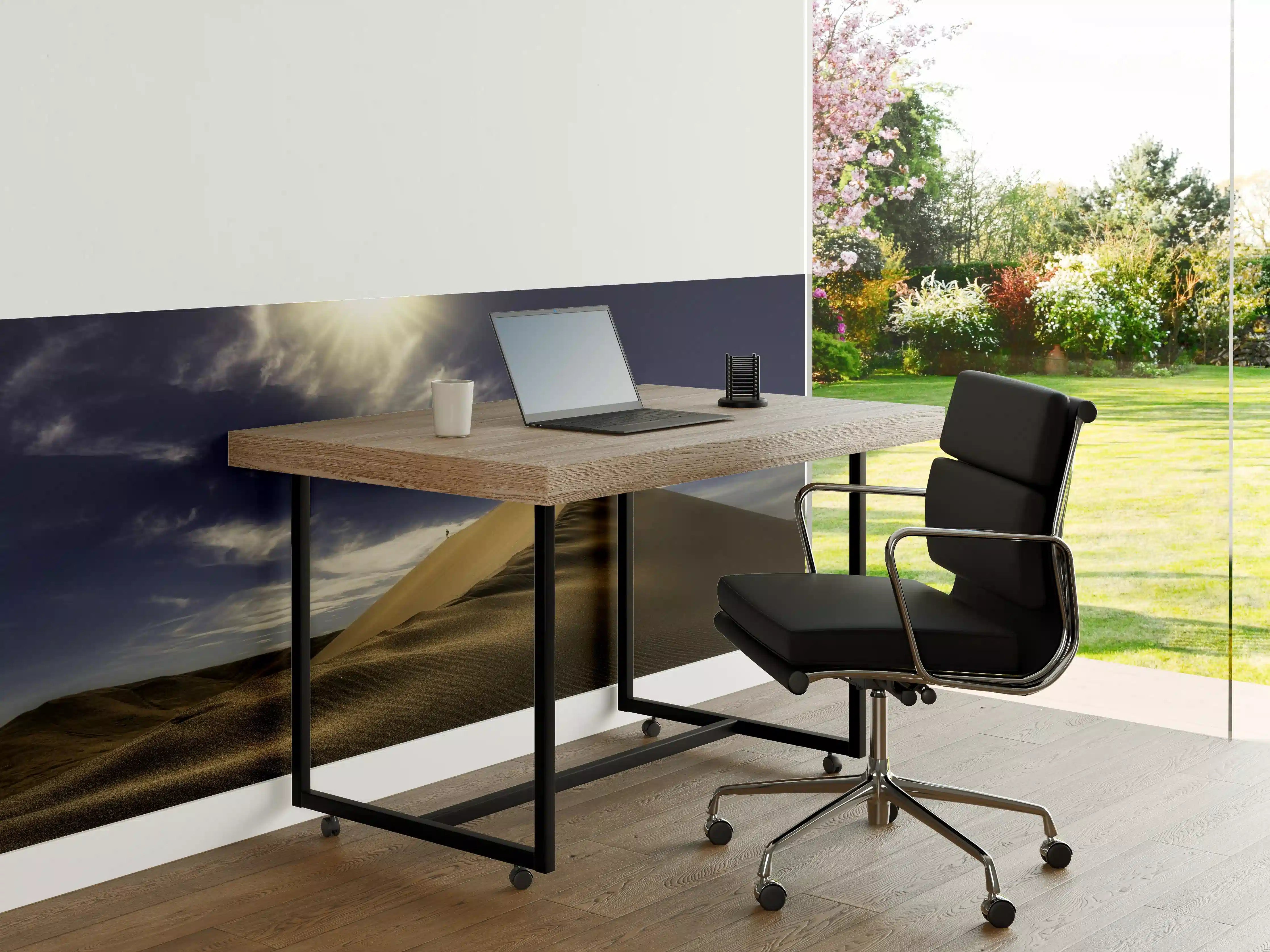 Büro Wandgestaltung - Wanderer in der Wüste