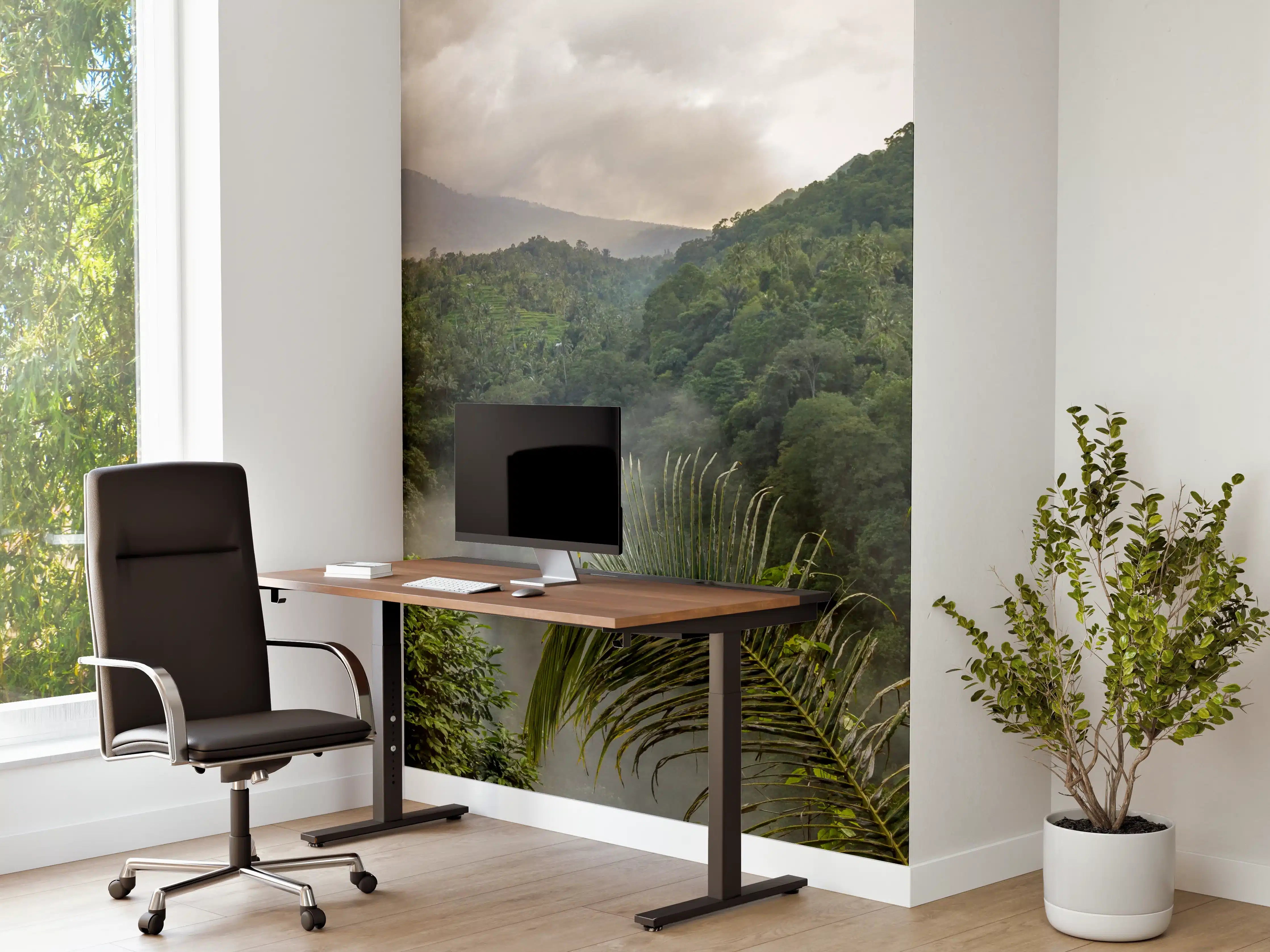 Büro Wandgestaltung - Wasserfälle im Regenwald 2