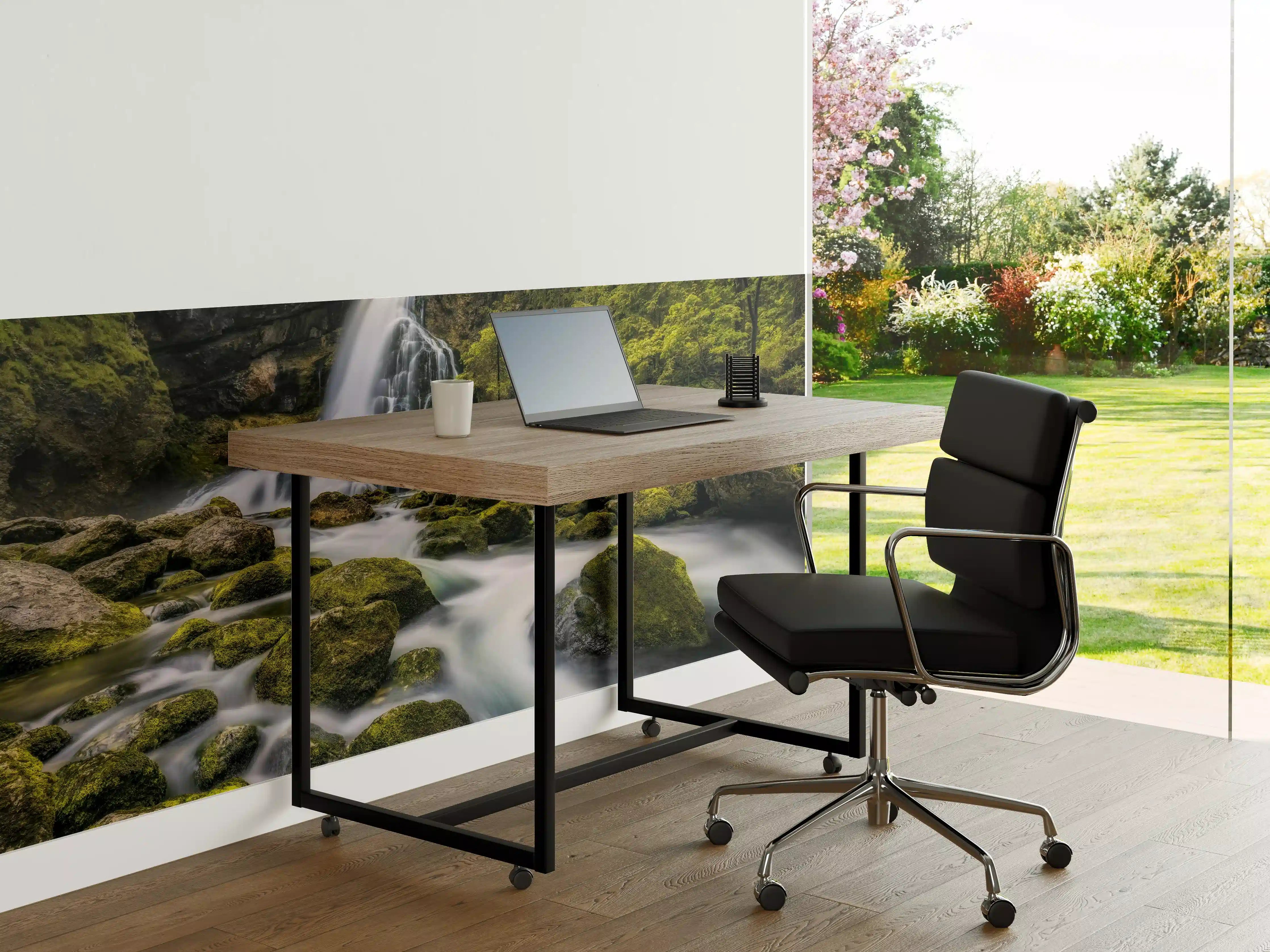 Büro Wandgestaltung - Wasserfall in Golling, Salzburg