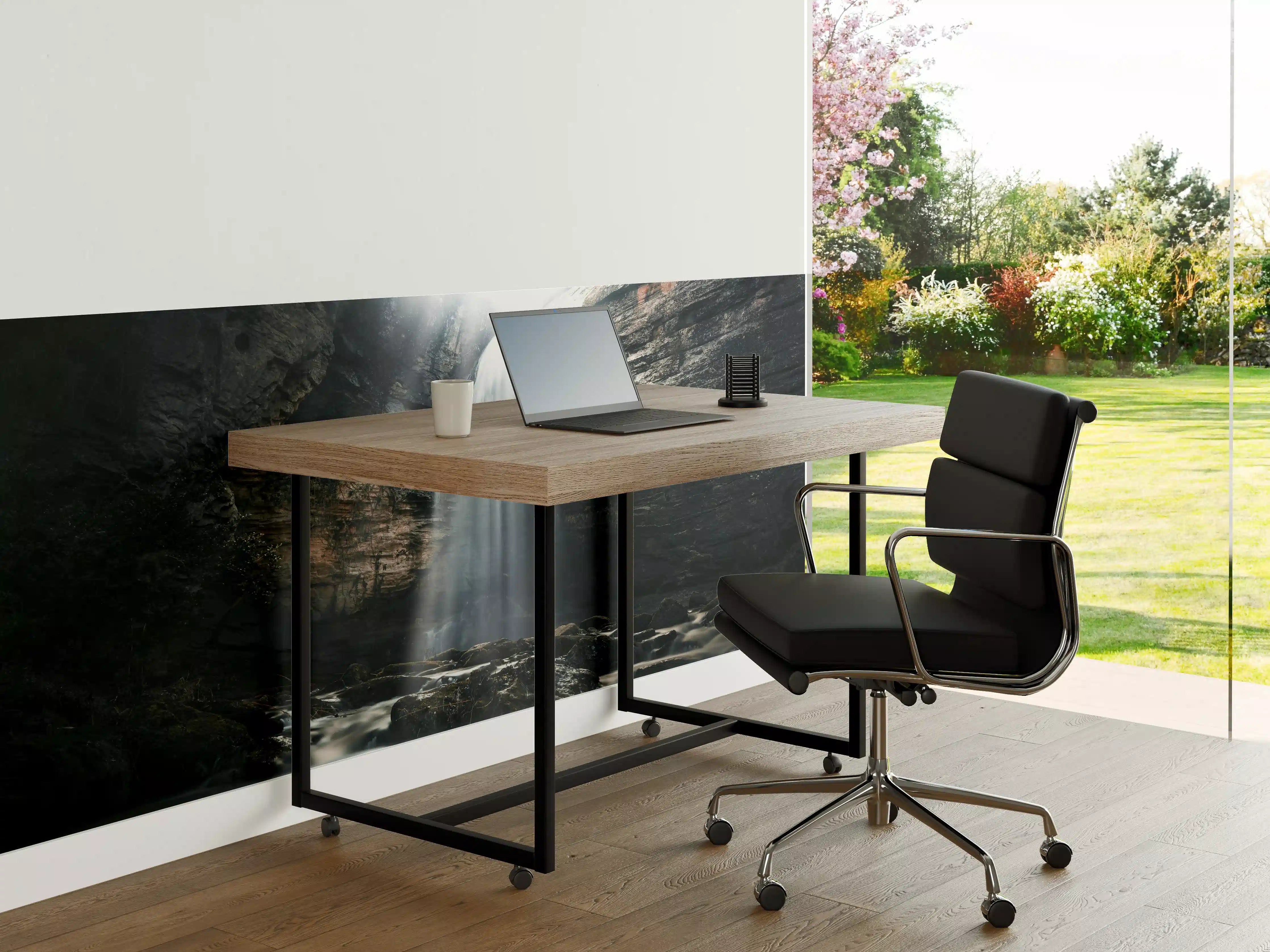 Büro Wandgestaltung - Wasserfall in geheimnisvoller Schlucht