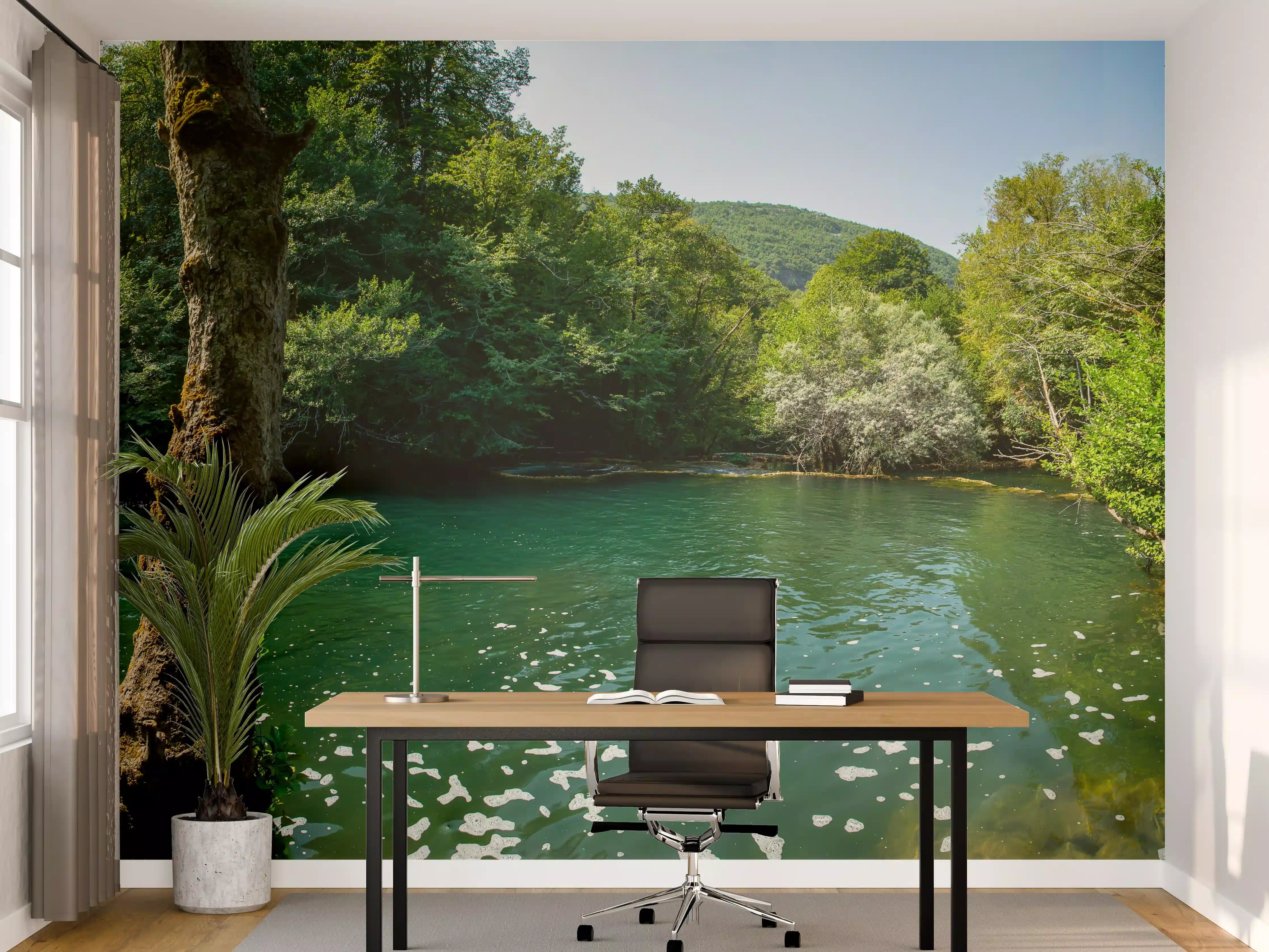 Büro Wandgestaltung - Wasserfall von Martin Brod - Bosnien