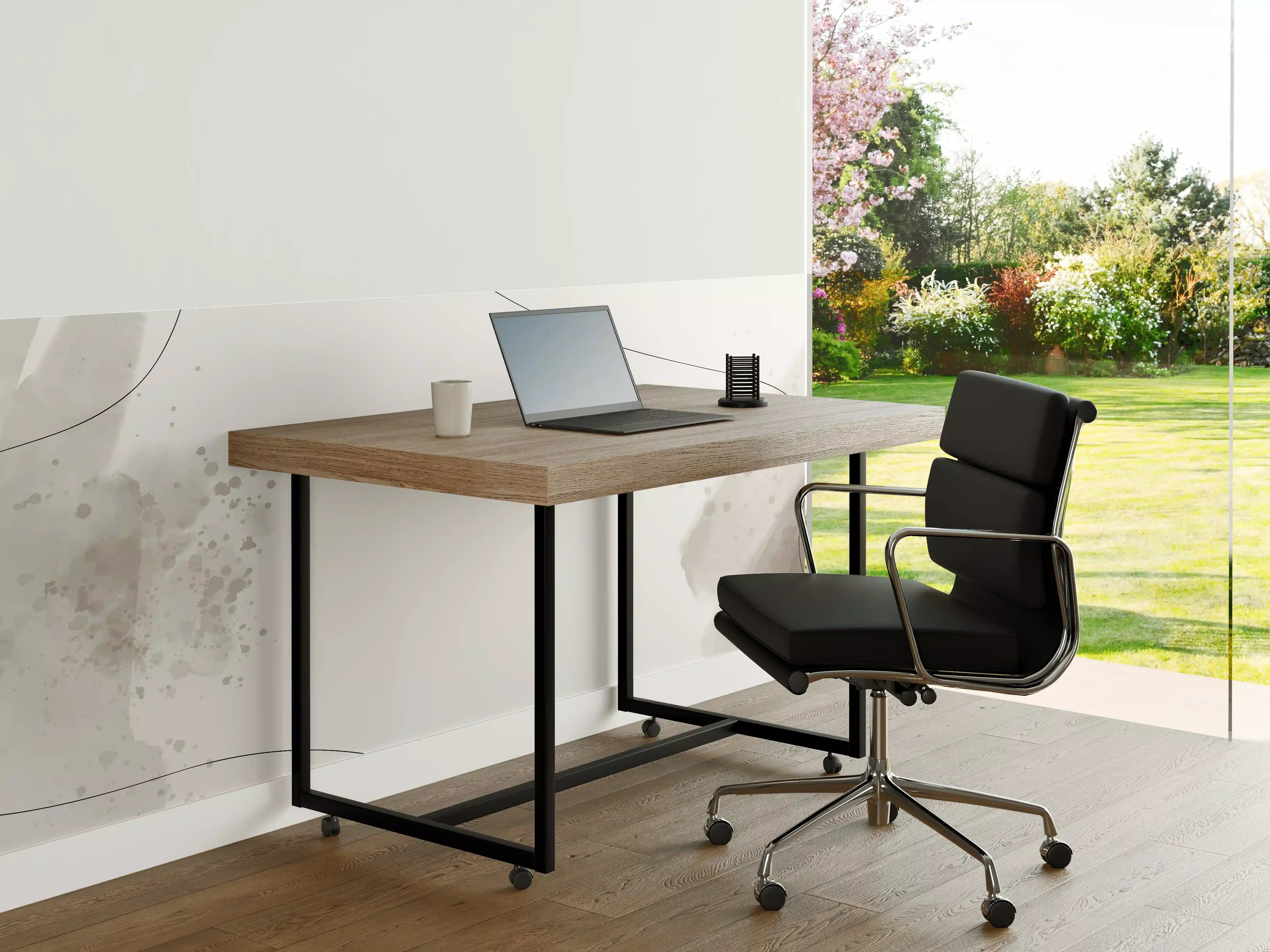 Büro Wandgestaltung - Weiß-Graue Eleganz Textur