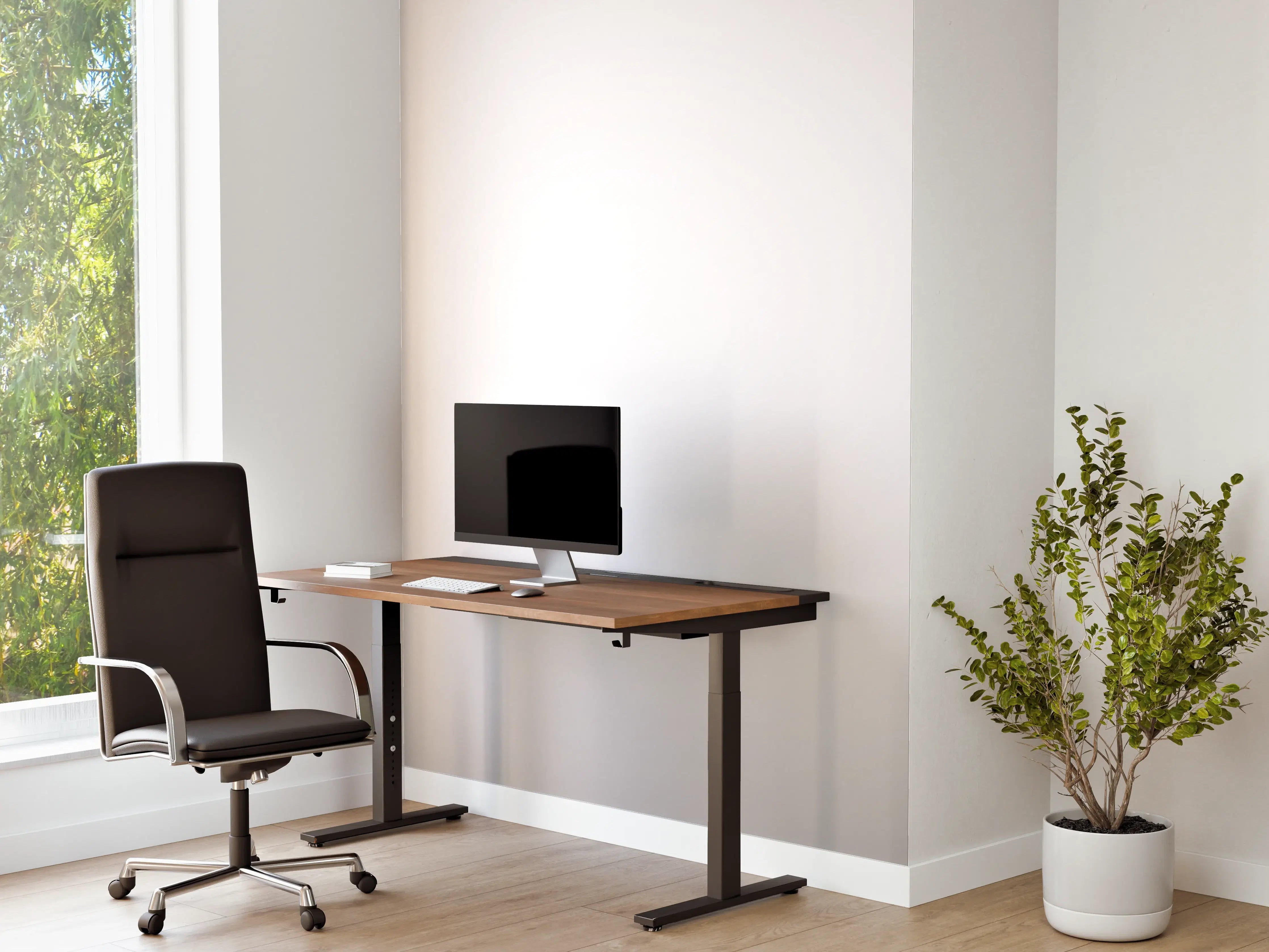 Büro Wandgestaltung - Weiß, gräuliches Muster