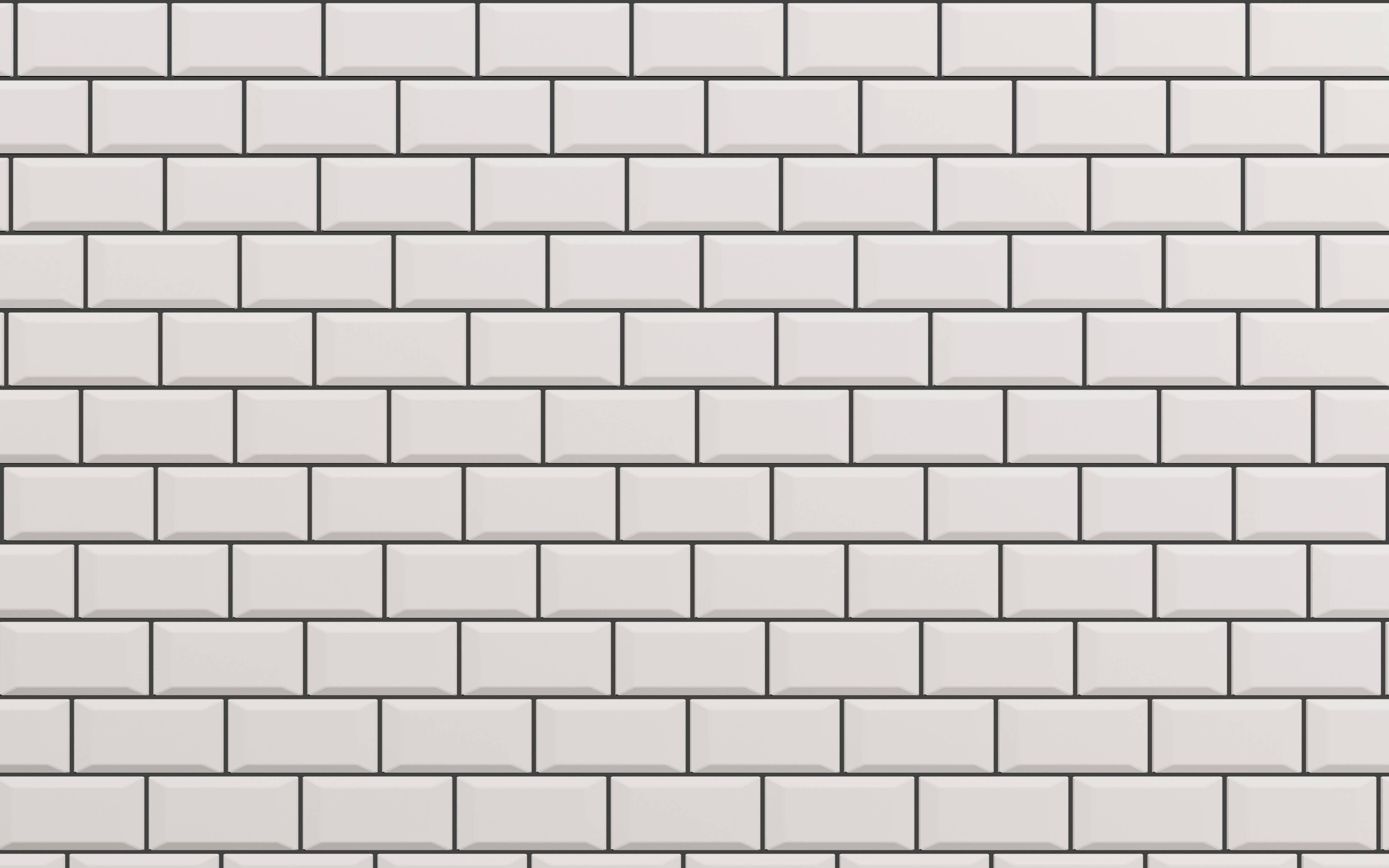 Büro Wandgestaltung-Weiße Ziegel Wandtextur