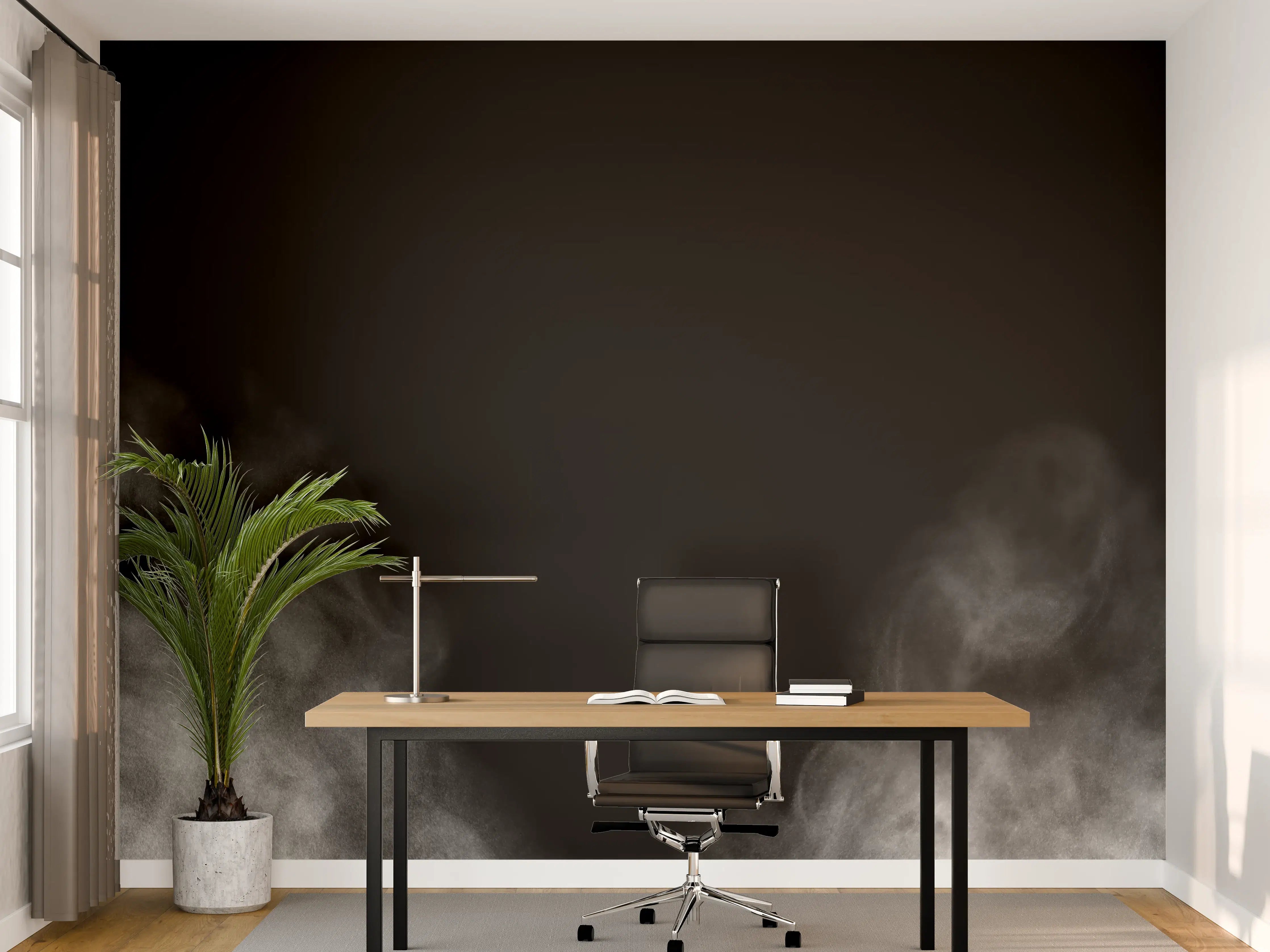 Büro Wandgestaltung - Weißer Dampf