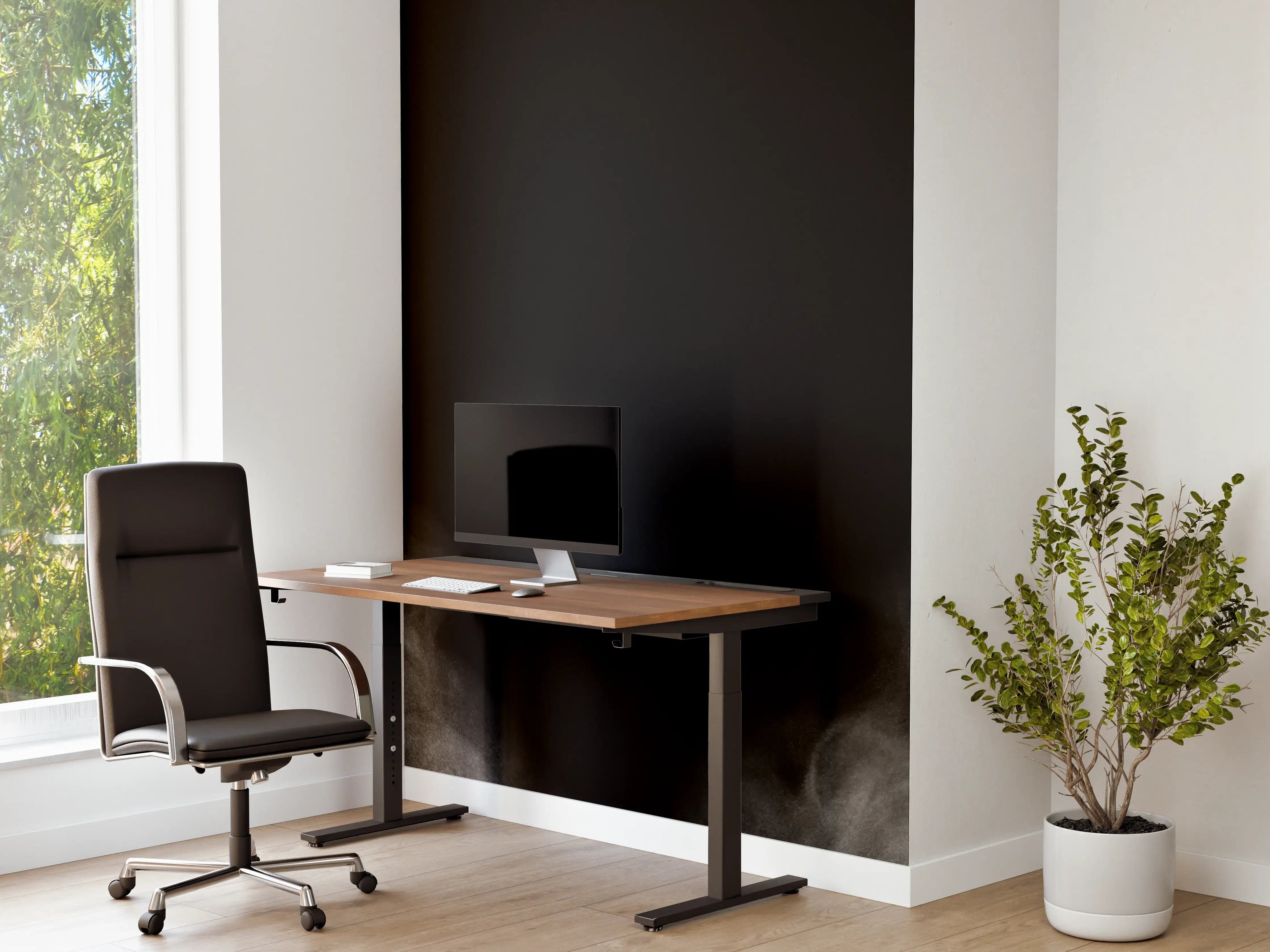 Büro Wandgestaltung - Weißer Dampf