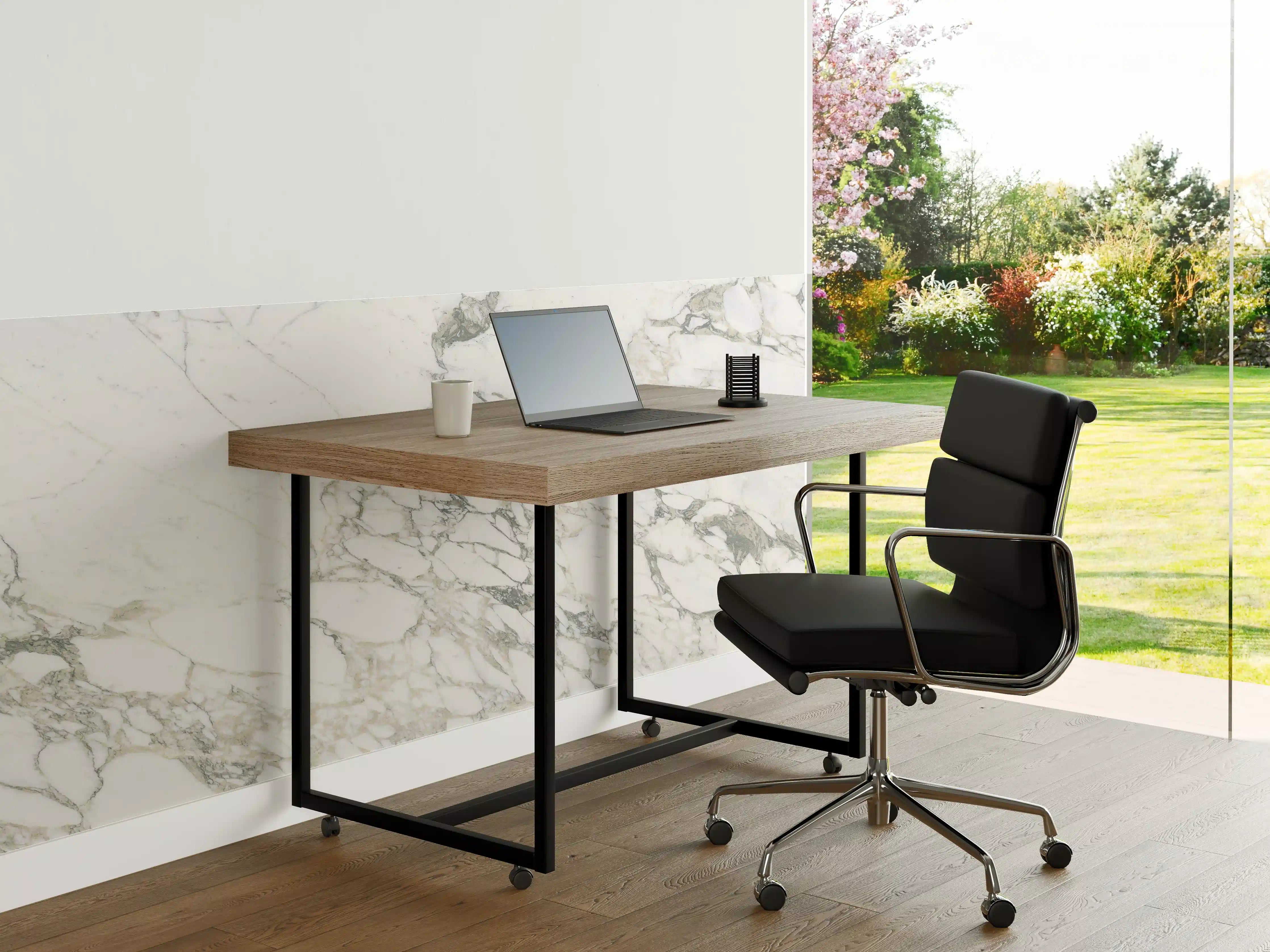Büro Wandgestaltung - Weißer brüchiger Marmor