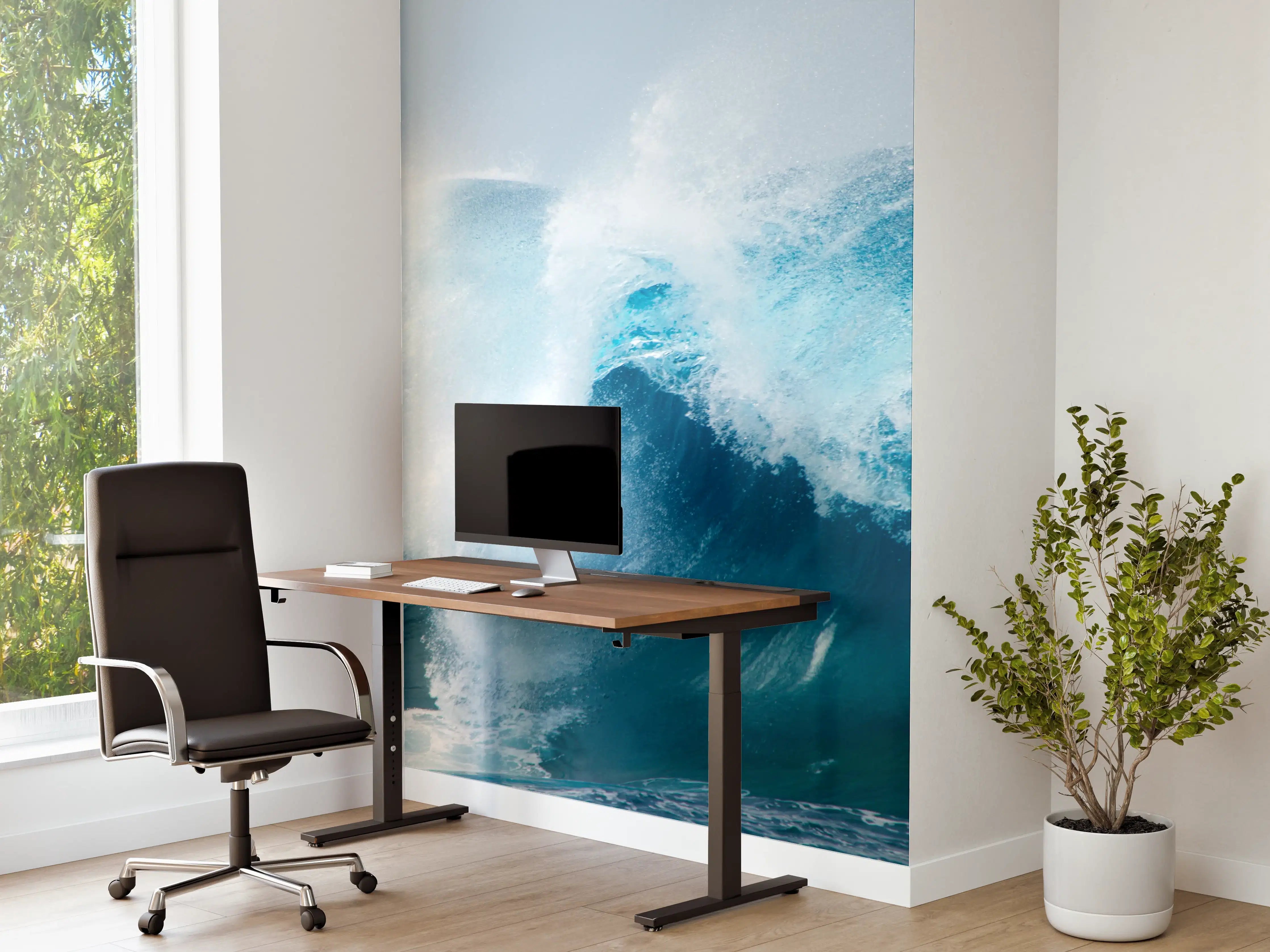 Büro Wandgestaltung - Welle im offenen Meer