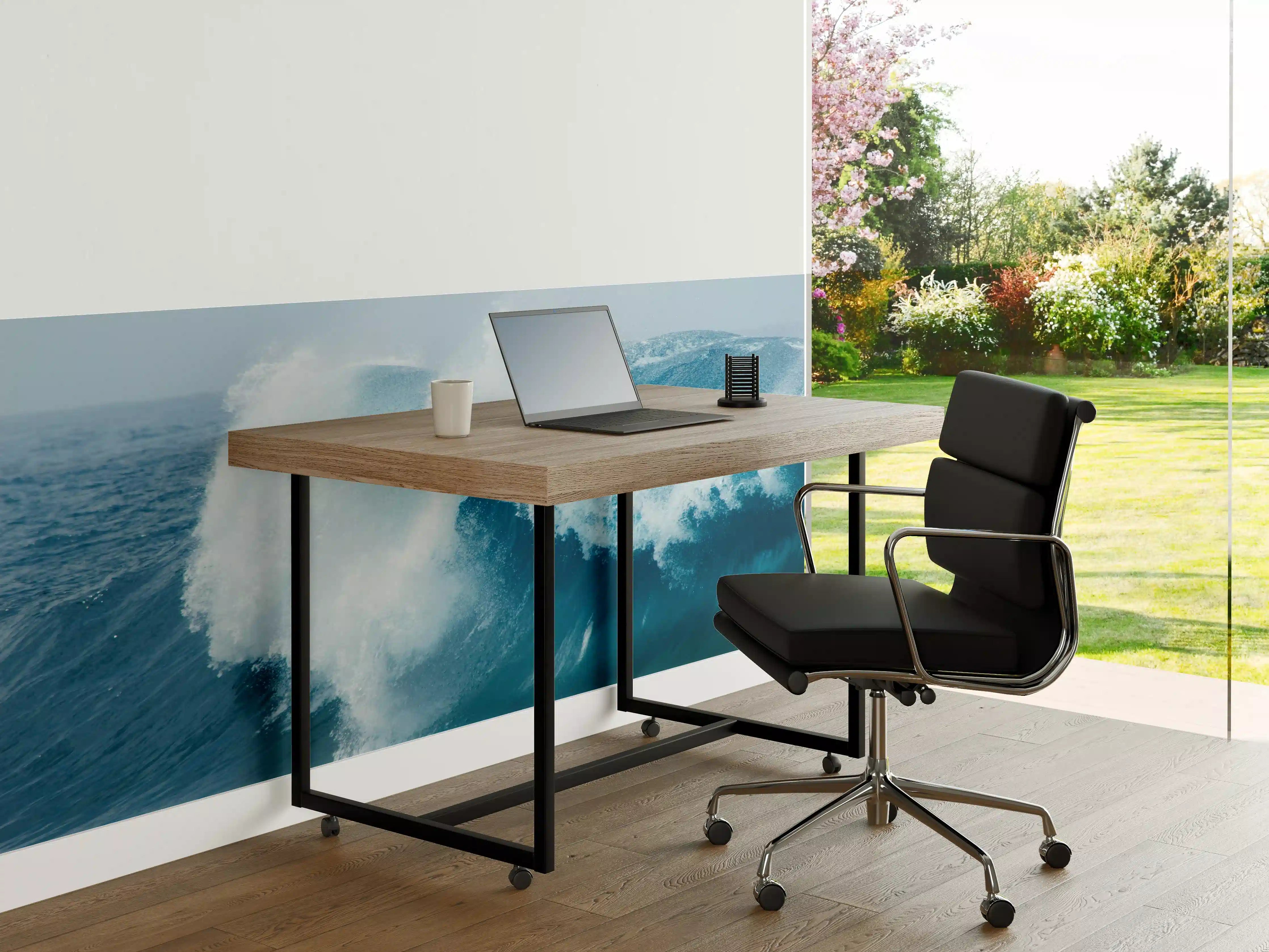 Büro Wandgestaltung - Welle im offenen Meer