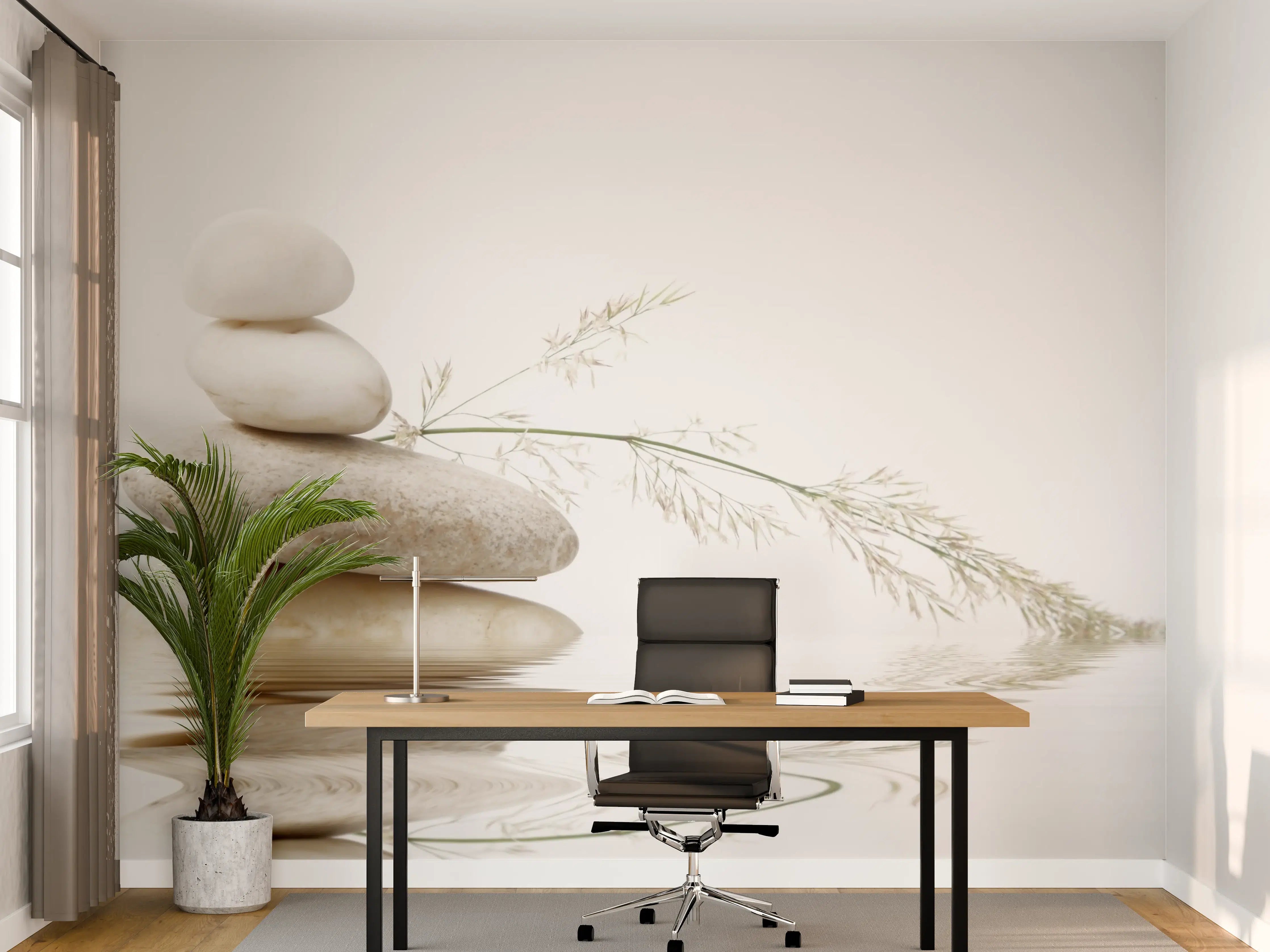 Büro Wandgestaltung - Wellness-Stillleben