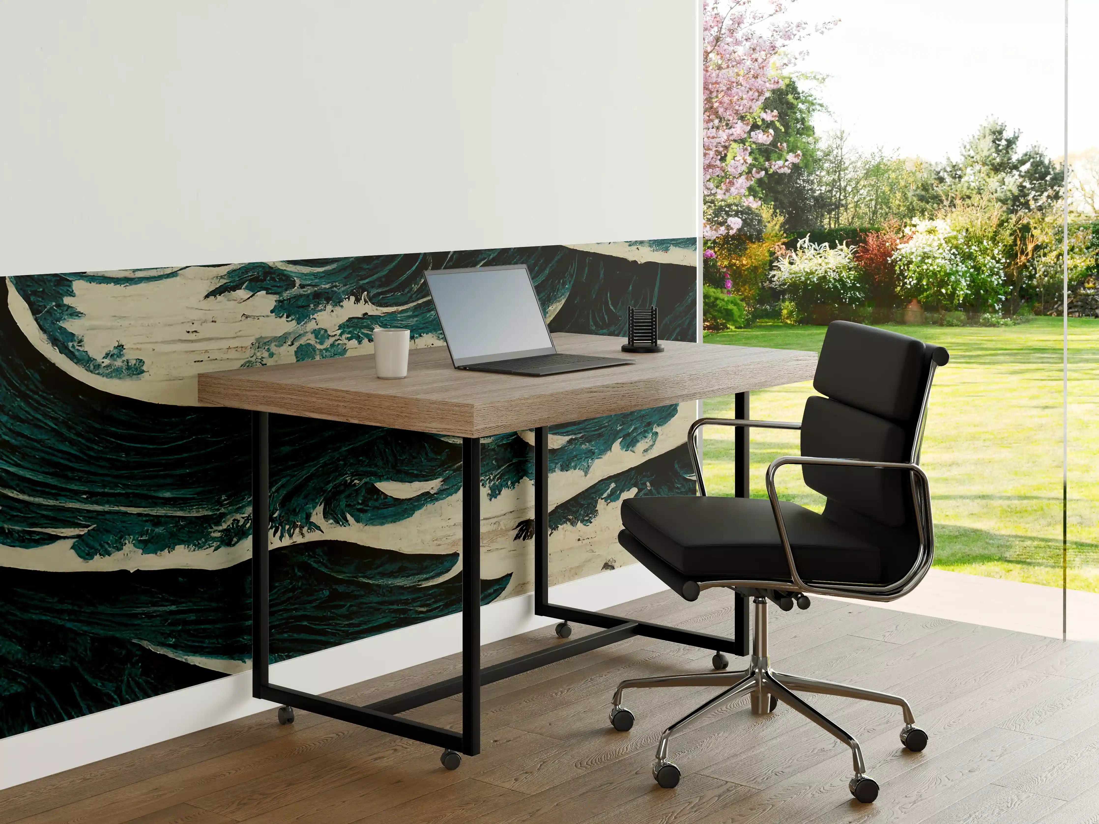 Büro Wandgestaltung - Wilde Wellen - Gemälde