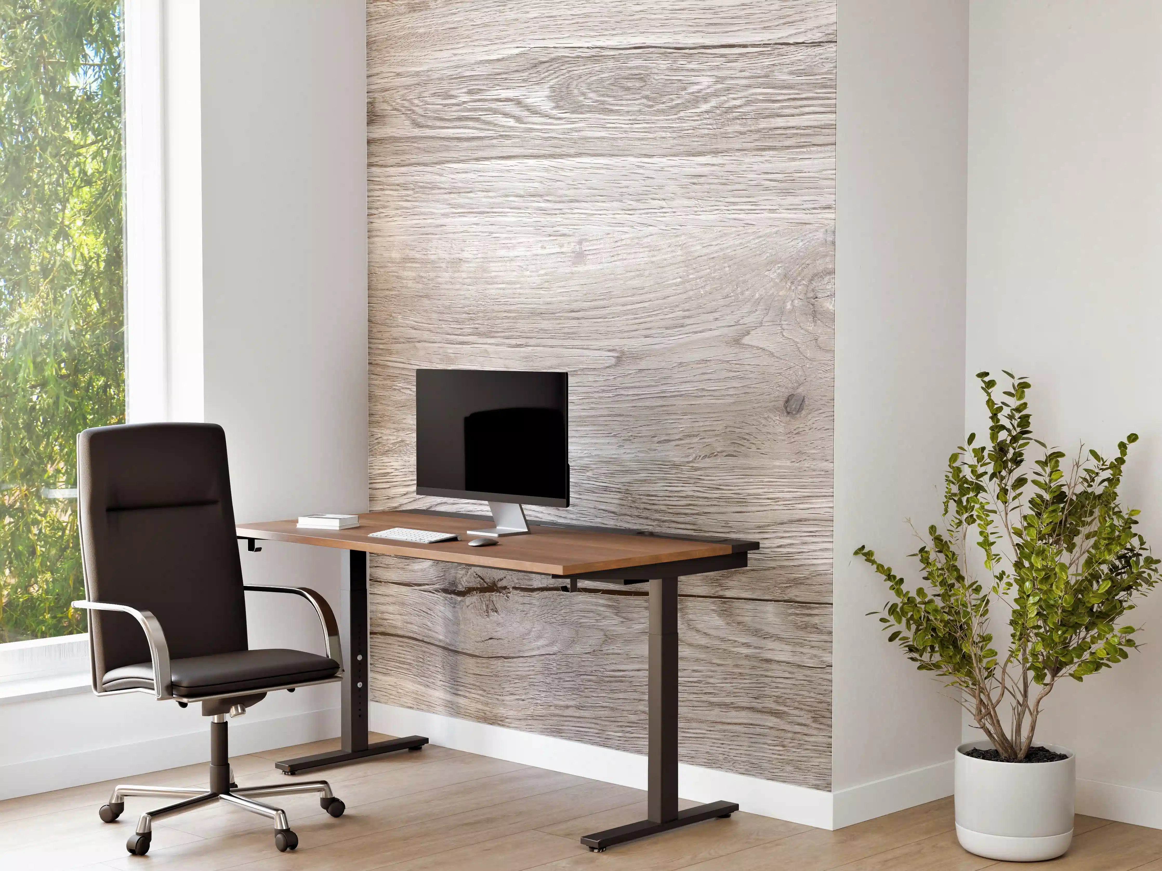 Büro Wandgestaltung - Wunderschöne Kiefernholz-struktur