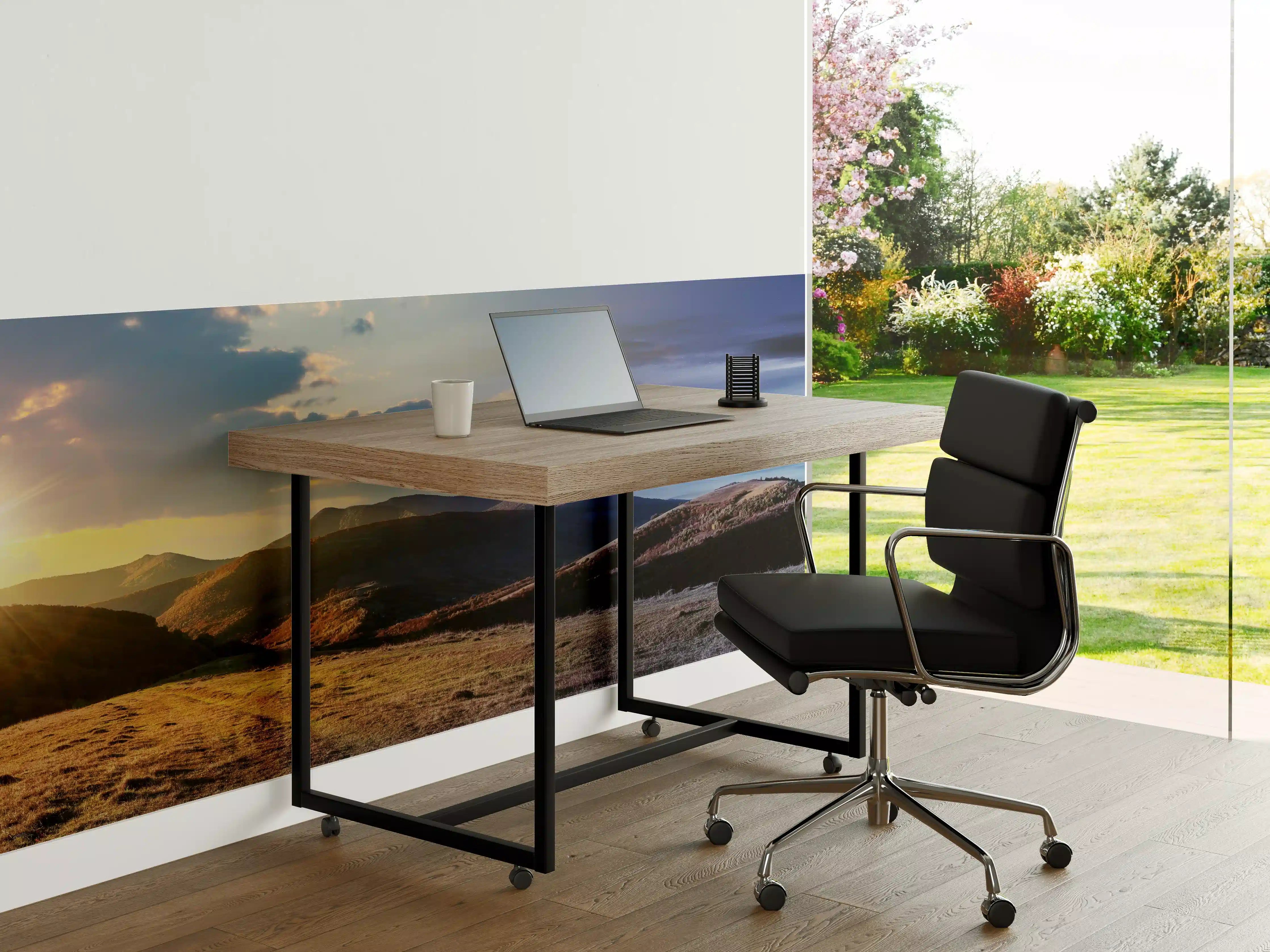 Büro Wandgestaltung - Wunderschönes Panorama eines Bergkamms