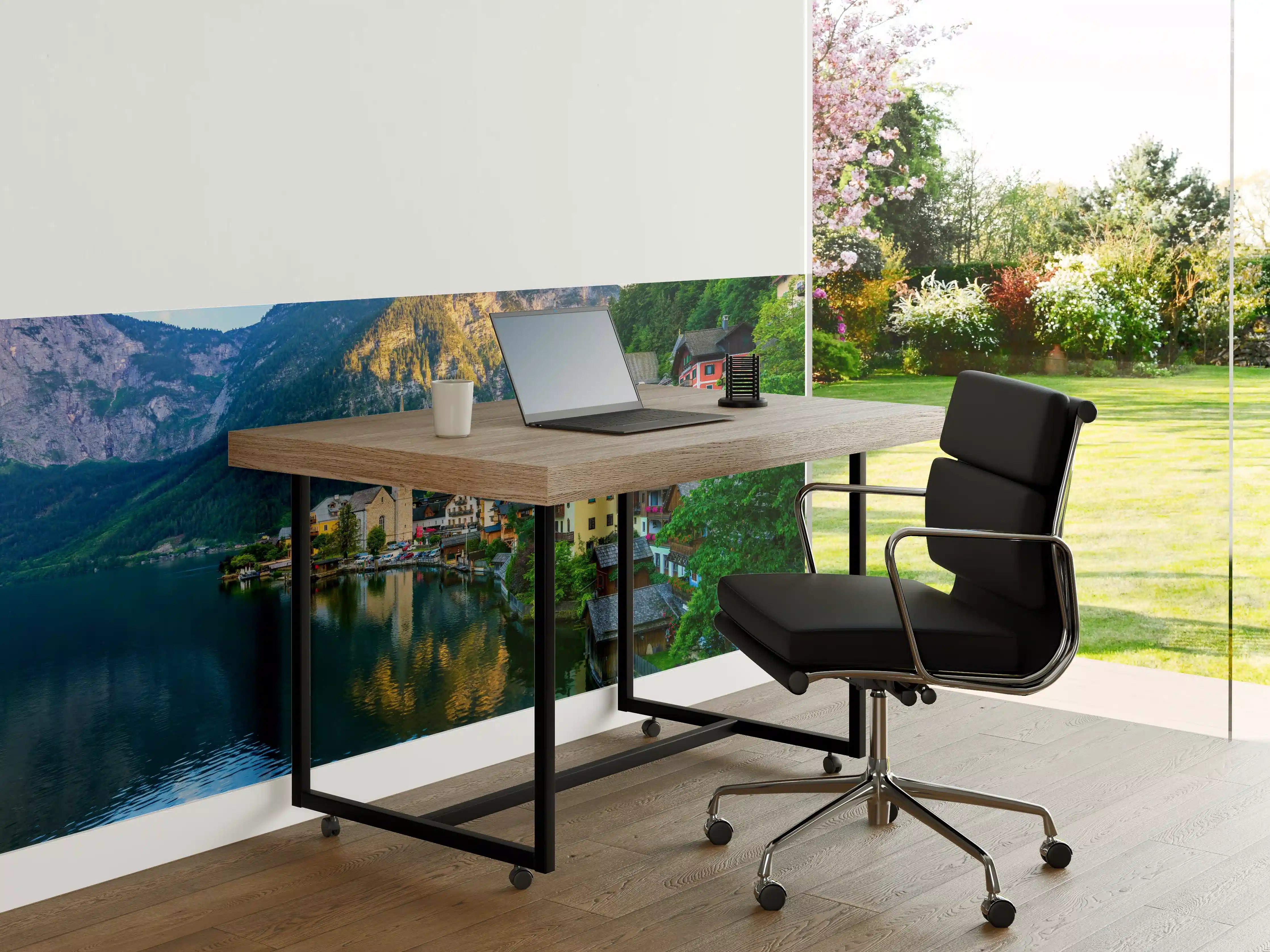 Büro Wandgestaltung - Zauberhaftes Bergdorf Hallstatt