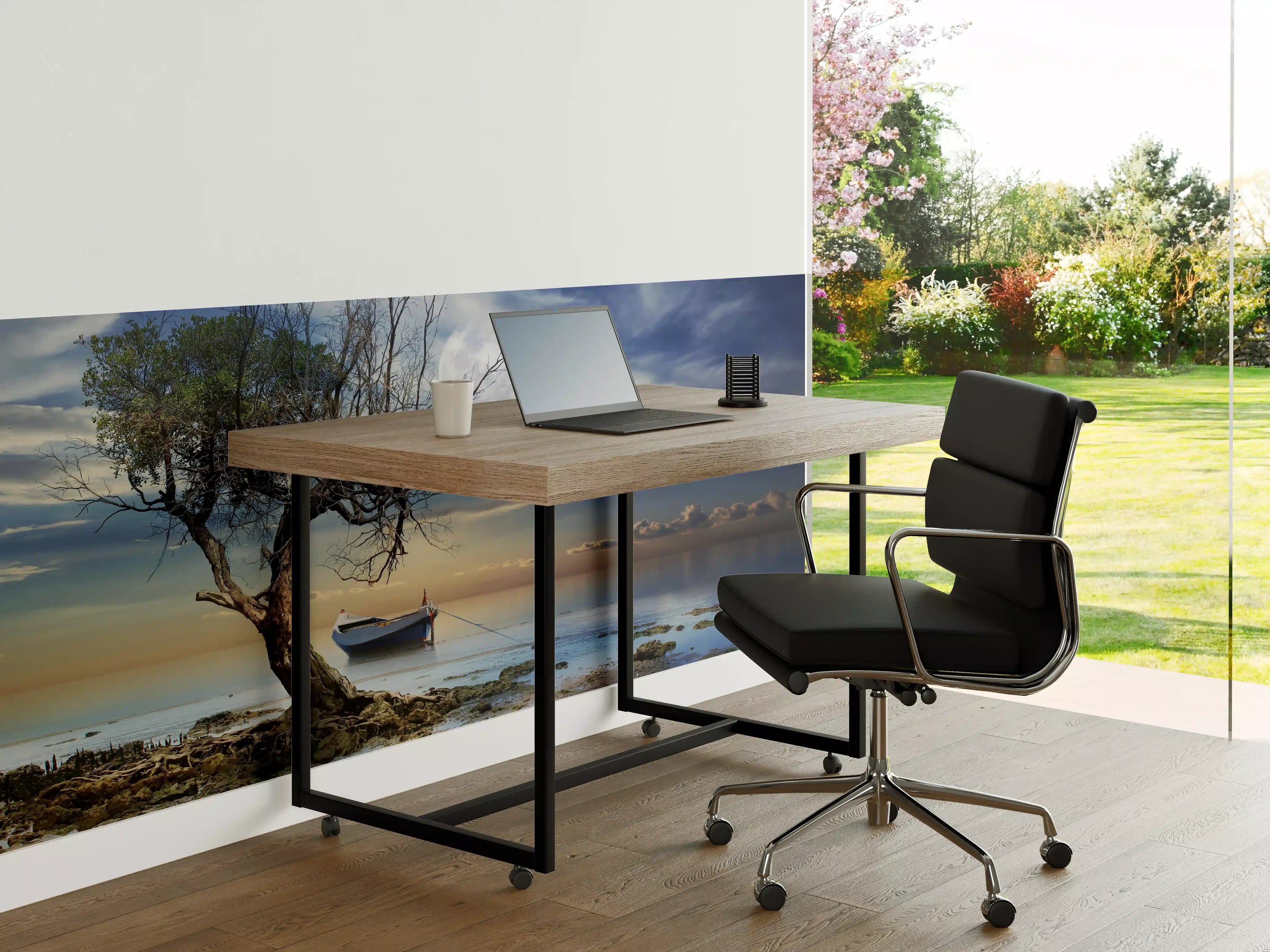 Büro Wandgestaltung - einsamer Baum am Strand