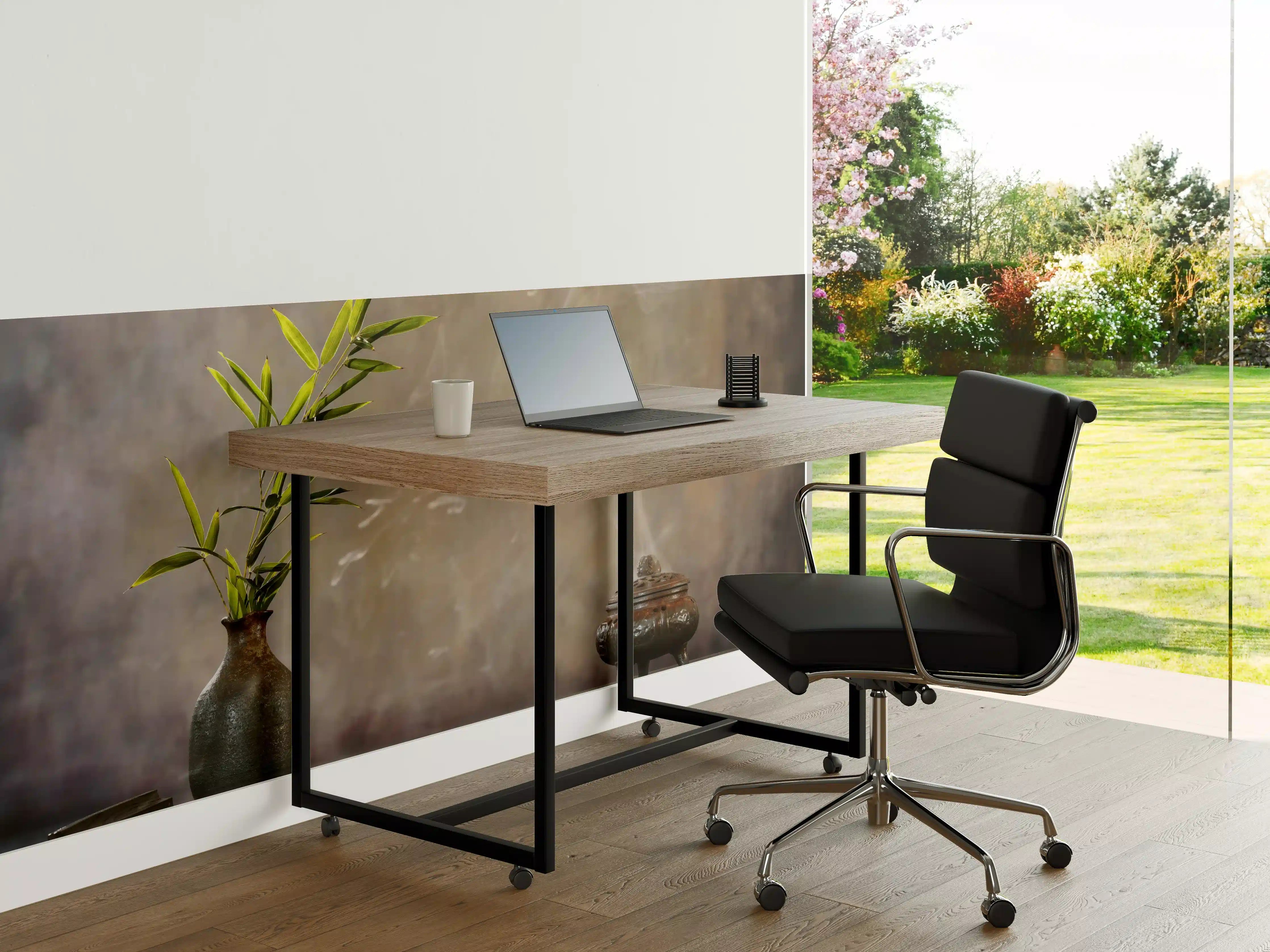 Büro Wandgestaltung - spirituelles Spa-Stillleben